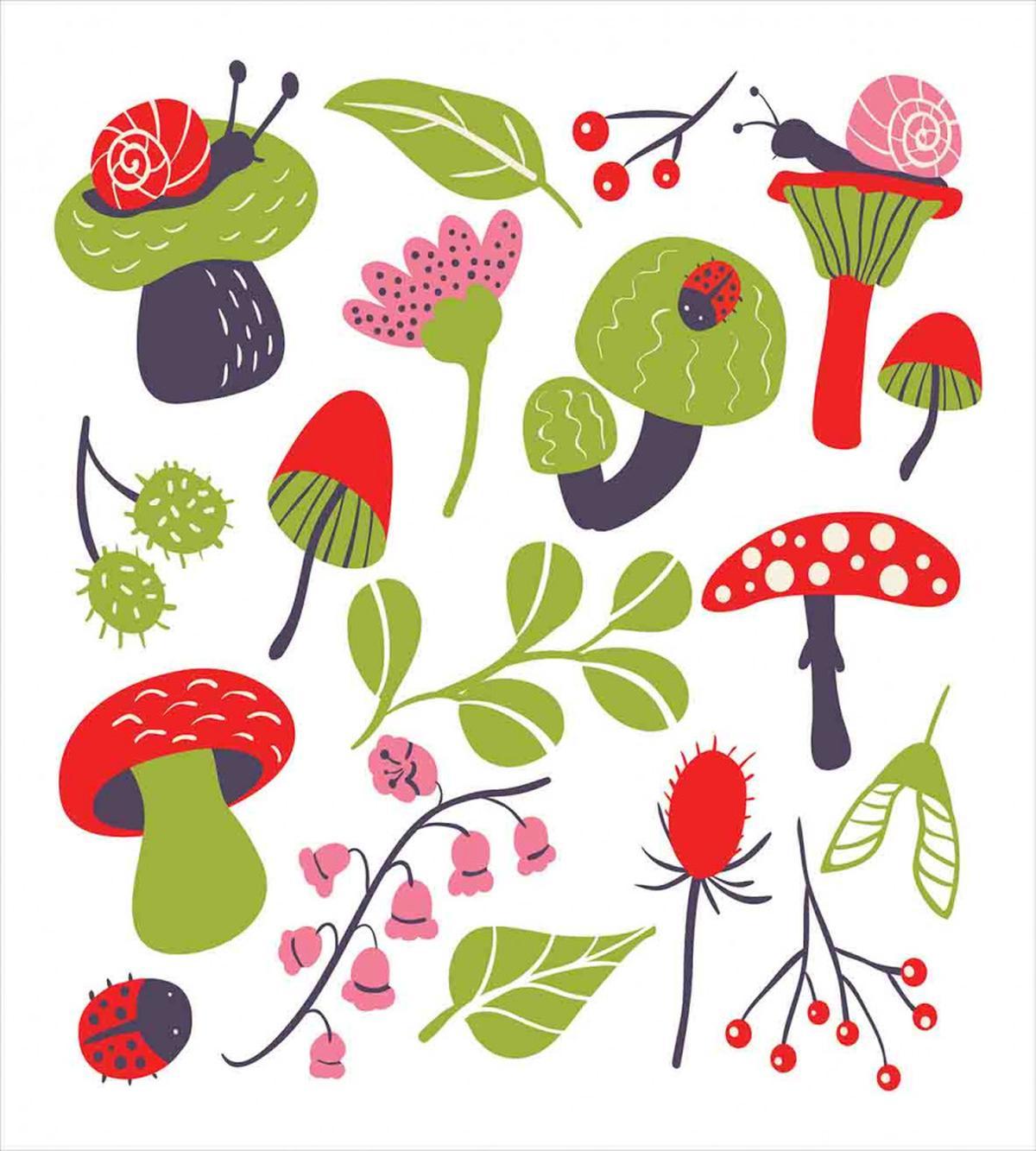 Forest Thistle Lilies — Pattern