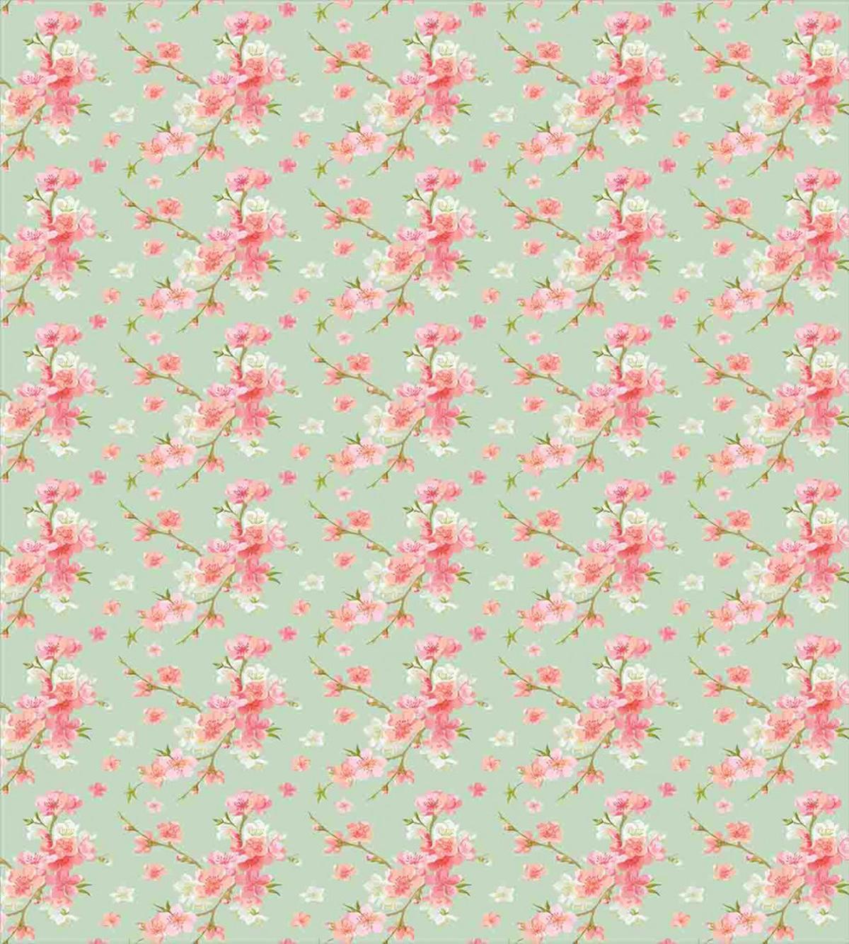 Retro Spring Blossoms — Pattern