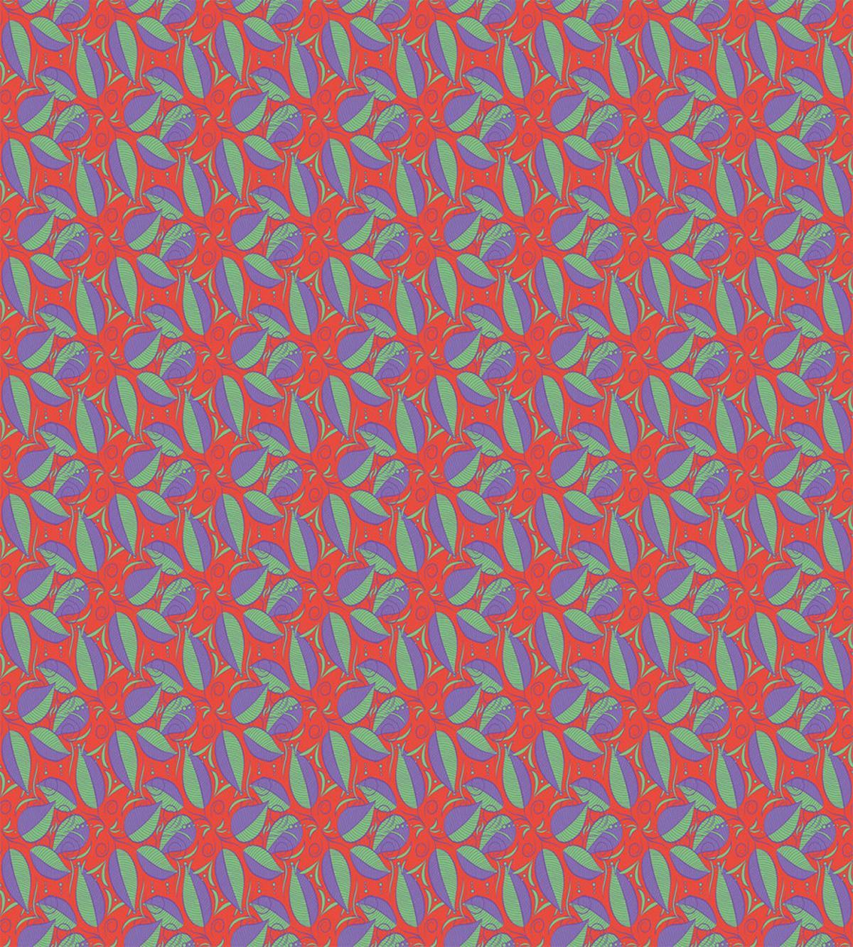 Foliage Swirl Dots Wedding — Pattern