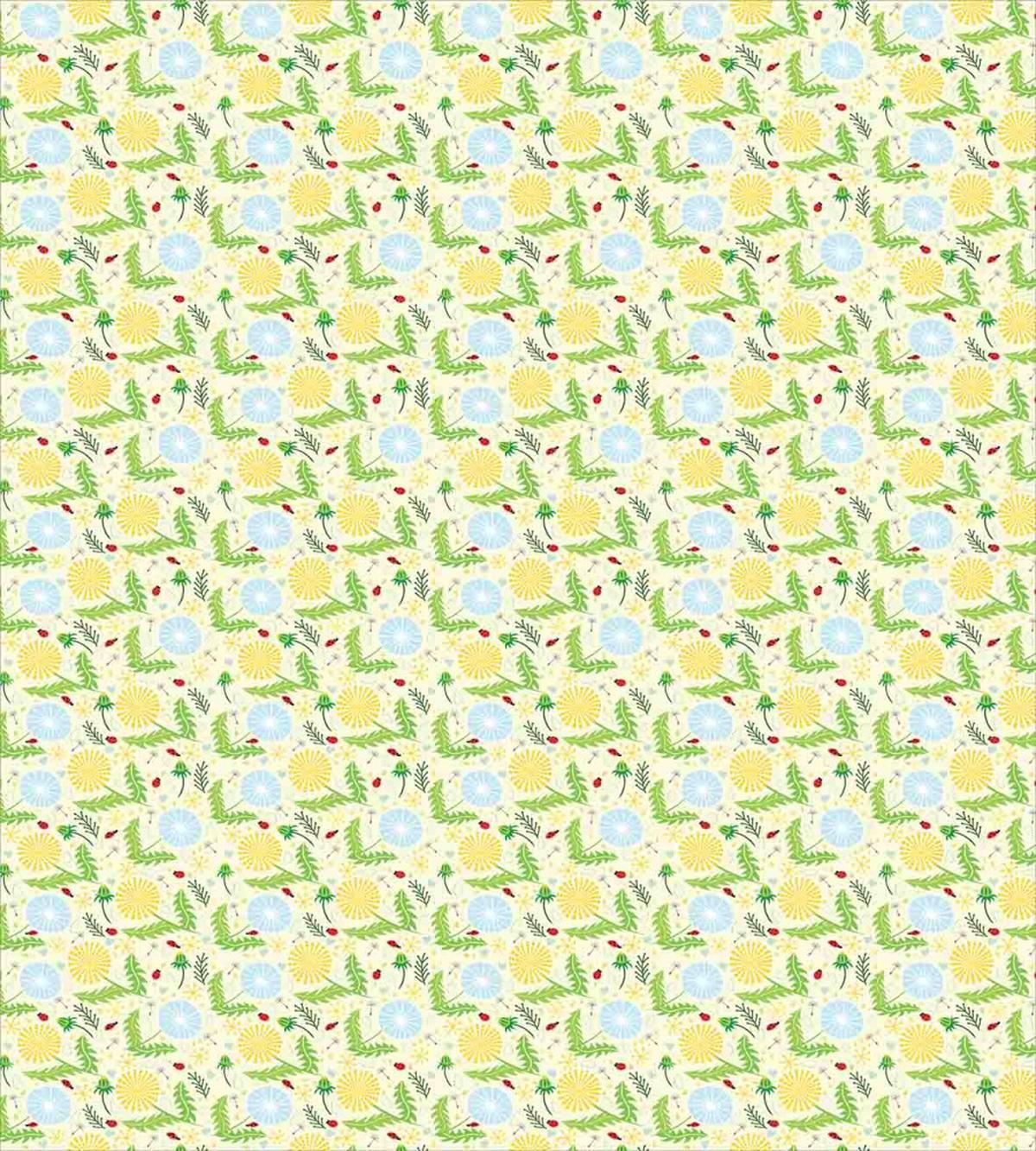 Leaves and Blowballs — Pattern