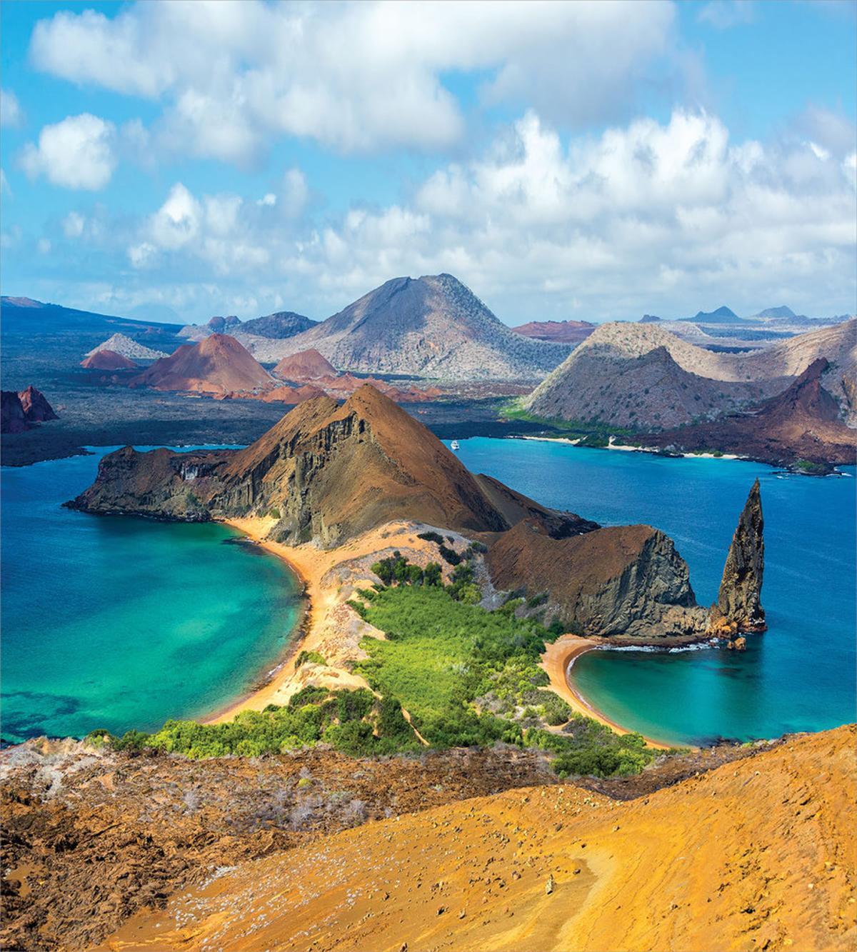 Galapagos Volcanic Scenery — Pattern