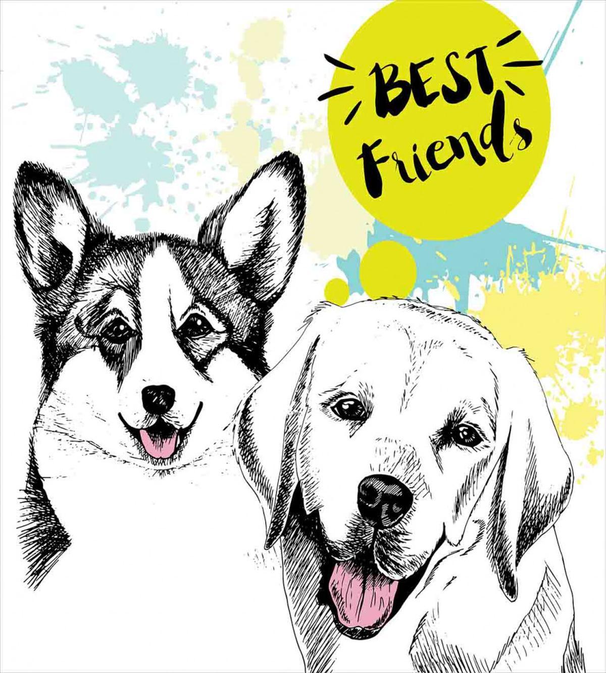 Best Friends Typography — Pattern