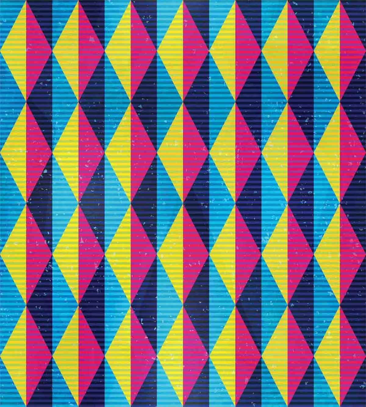Sixties Triangle Motifs — Pattern