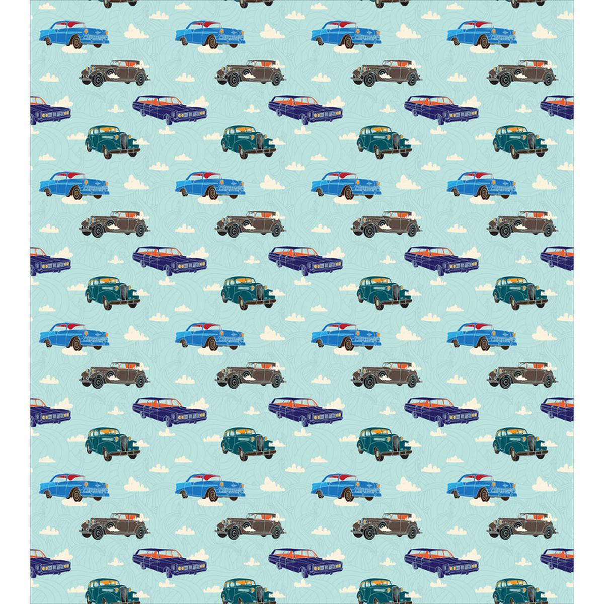 Abstarct Design Retro Ride — Pattern