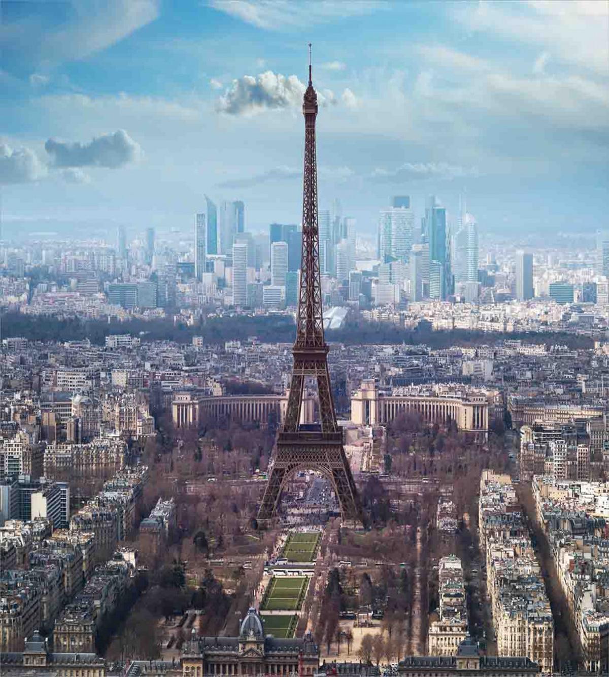 View of Eiffel Tower — Pattern