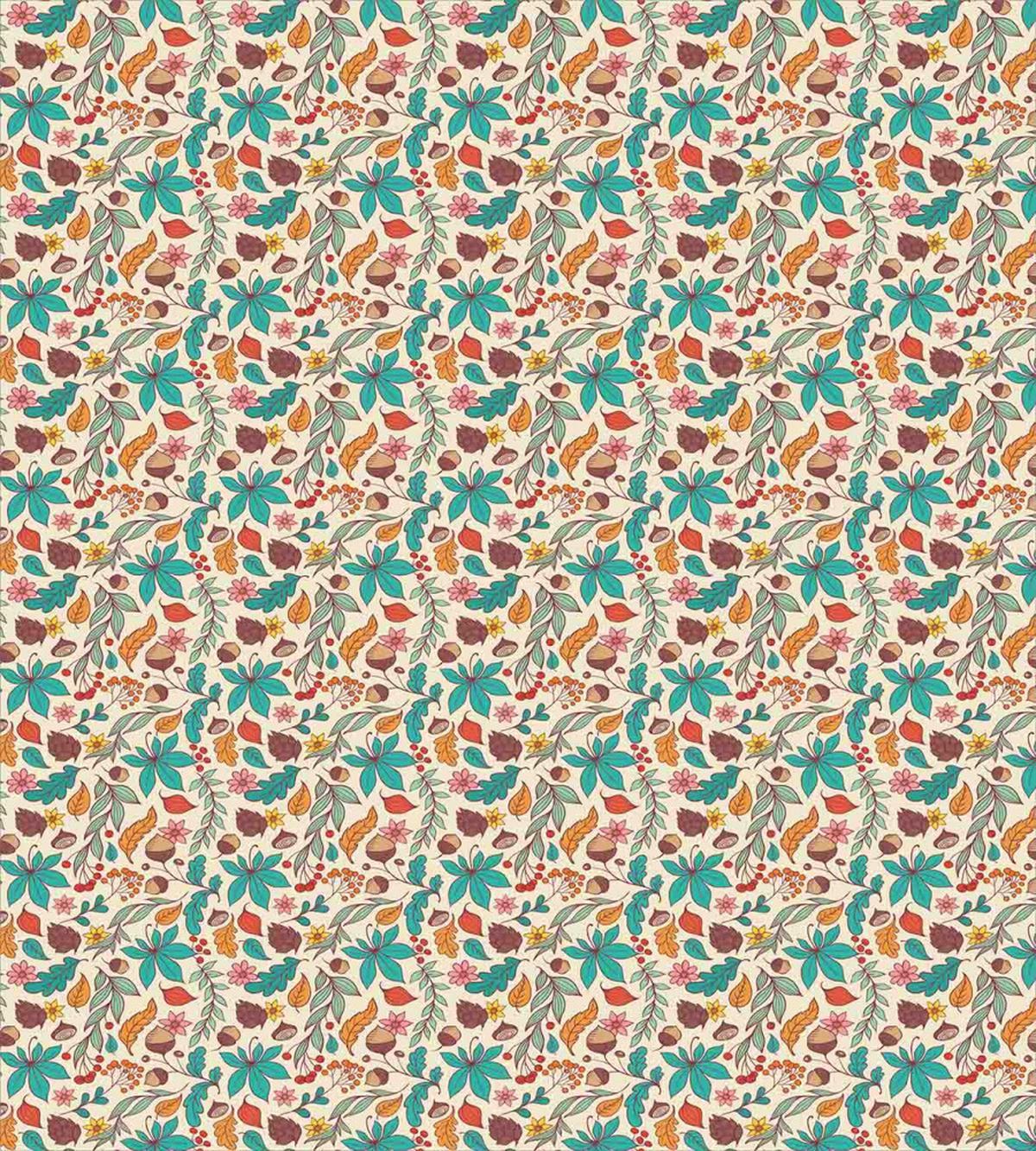 Seasonal Nuts and Berries — Pattern