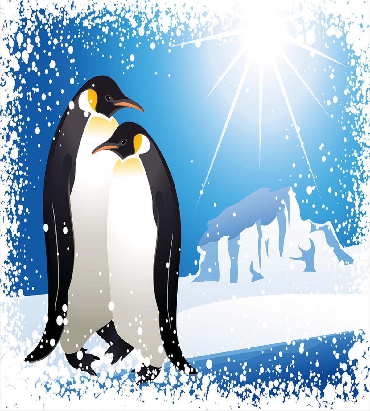 Snowy Frozen Kid Season — Pattern