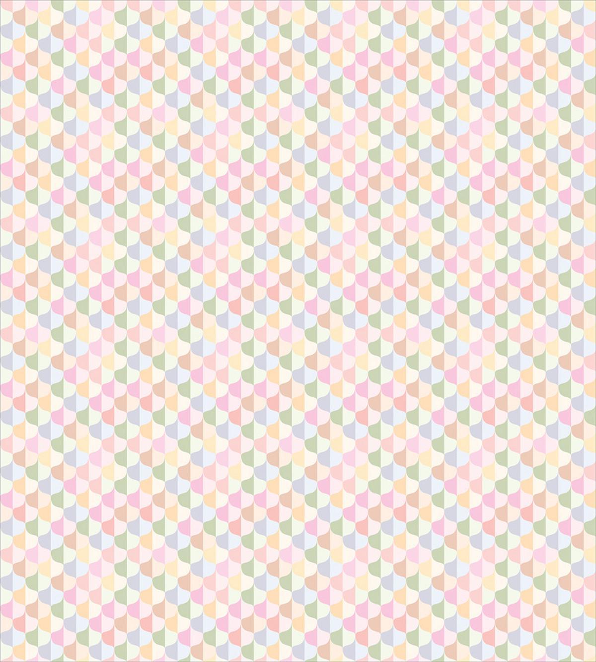 Vertical Bicolor Curves — Pattern