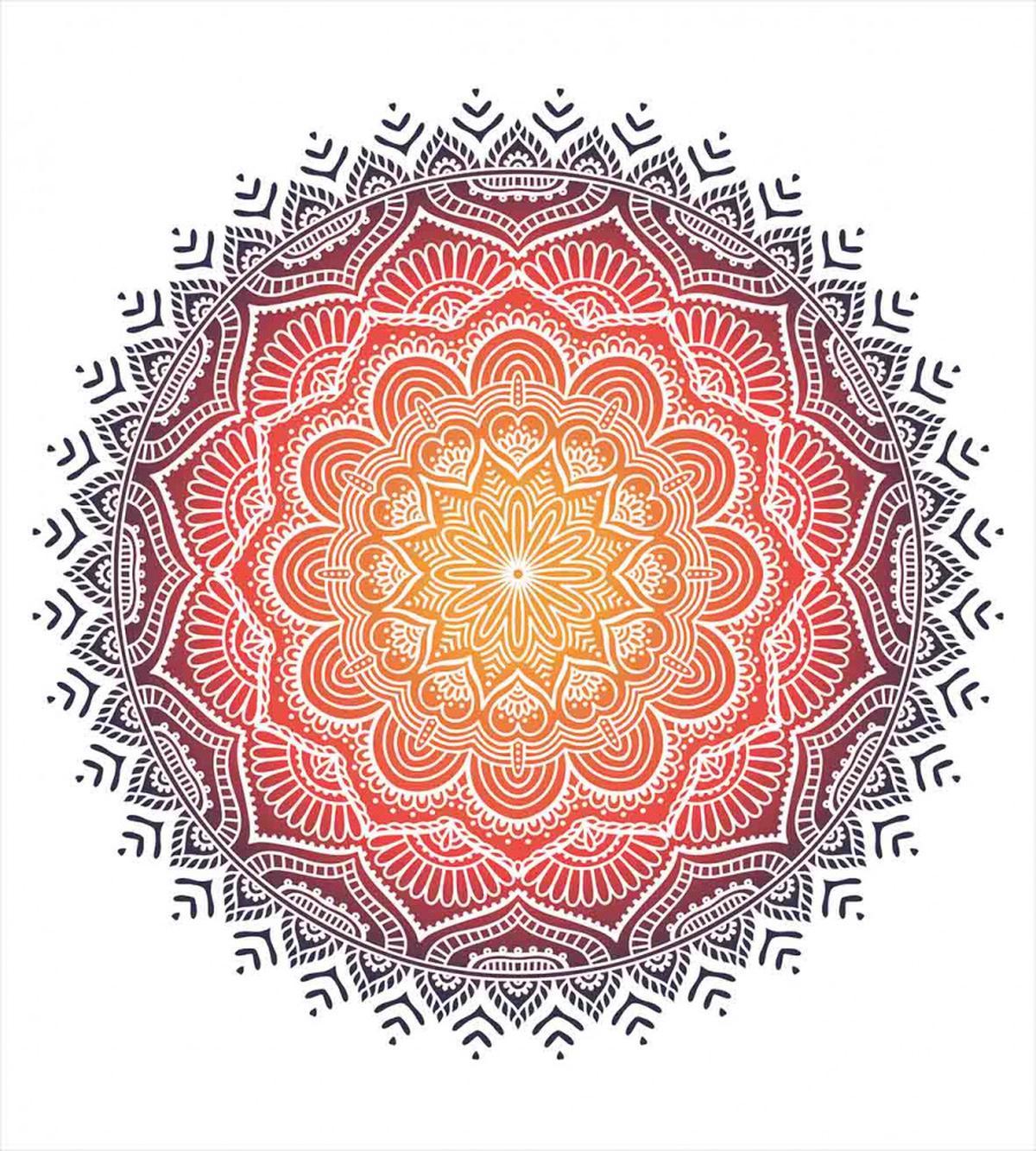 Mandala Orient Heart — Pattern
