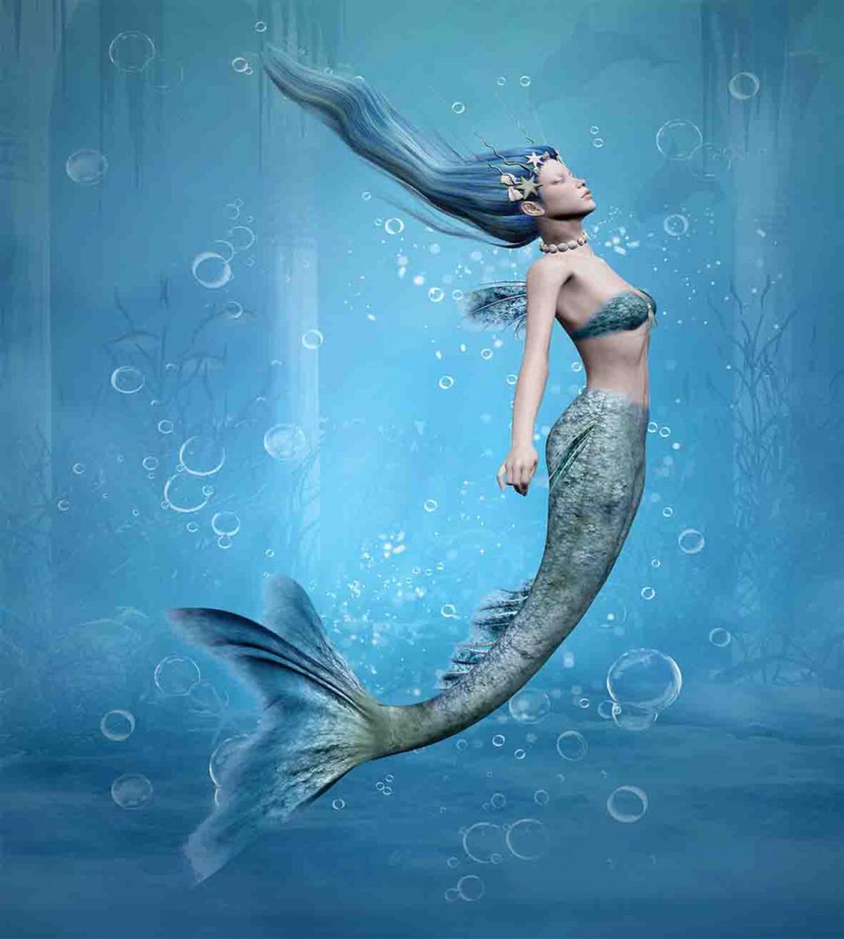Mermaid Myth Creature — Pattern