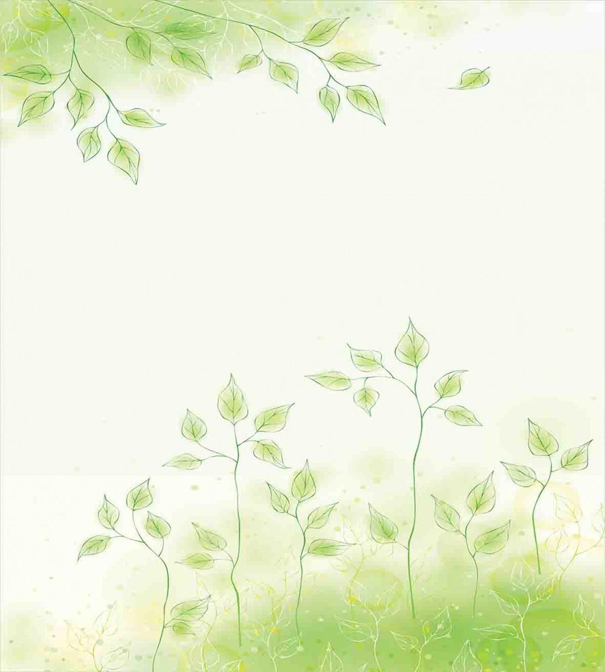 Fresh Leaves Botanic Eco — Pattern