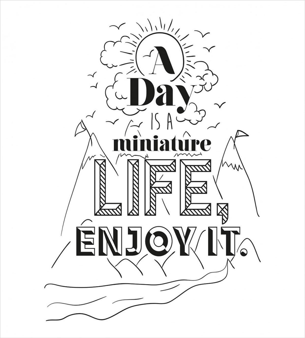 Positive Life Message — Pattern