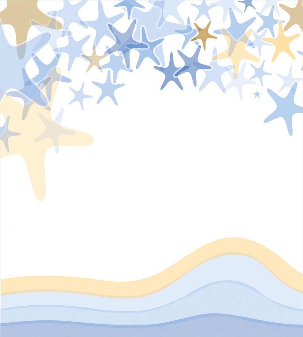 Wavy Ocean Life — Pattern