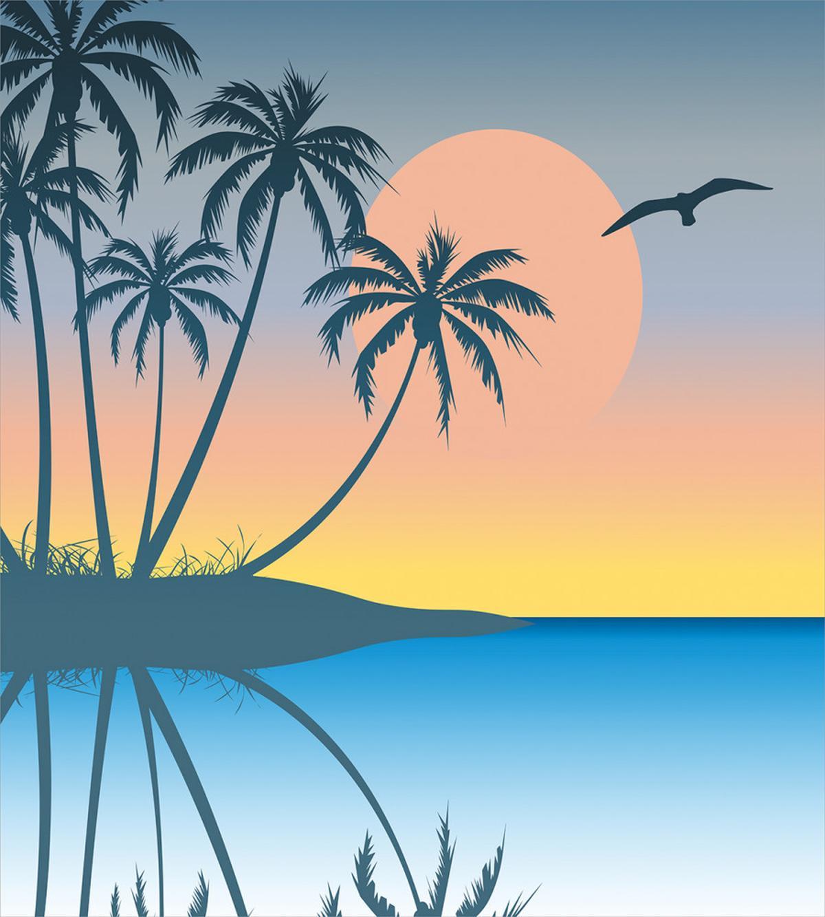 Tropical Island Exotic — Pattern