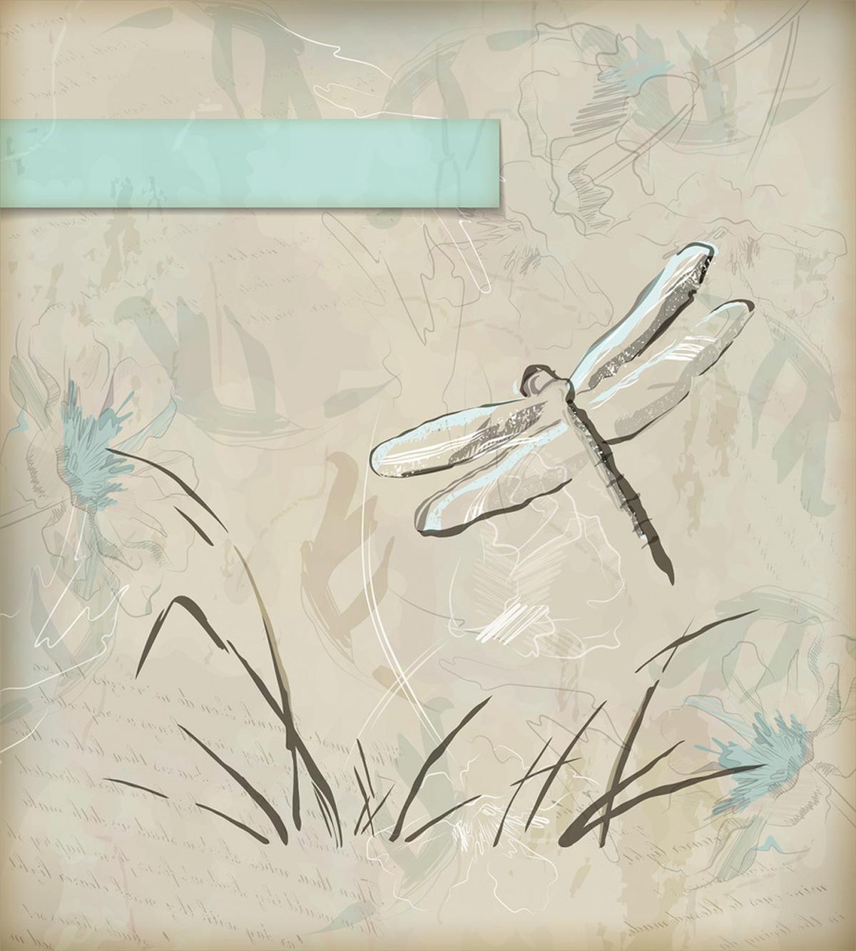 Romantic Sketch Art — Pattern