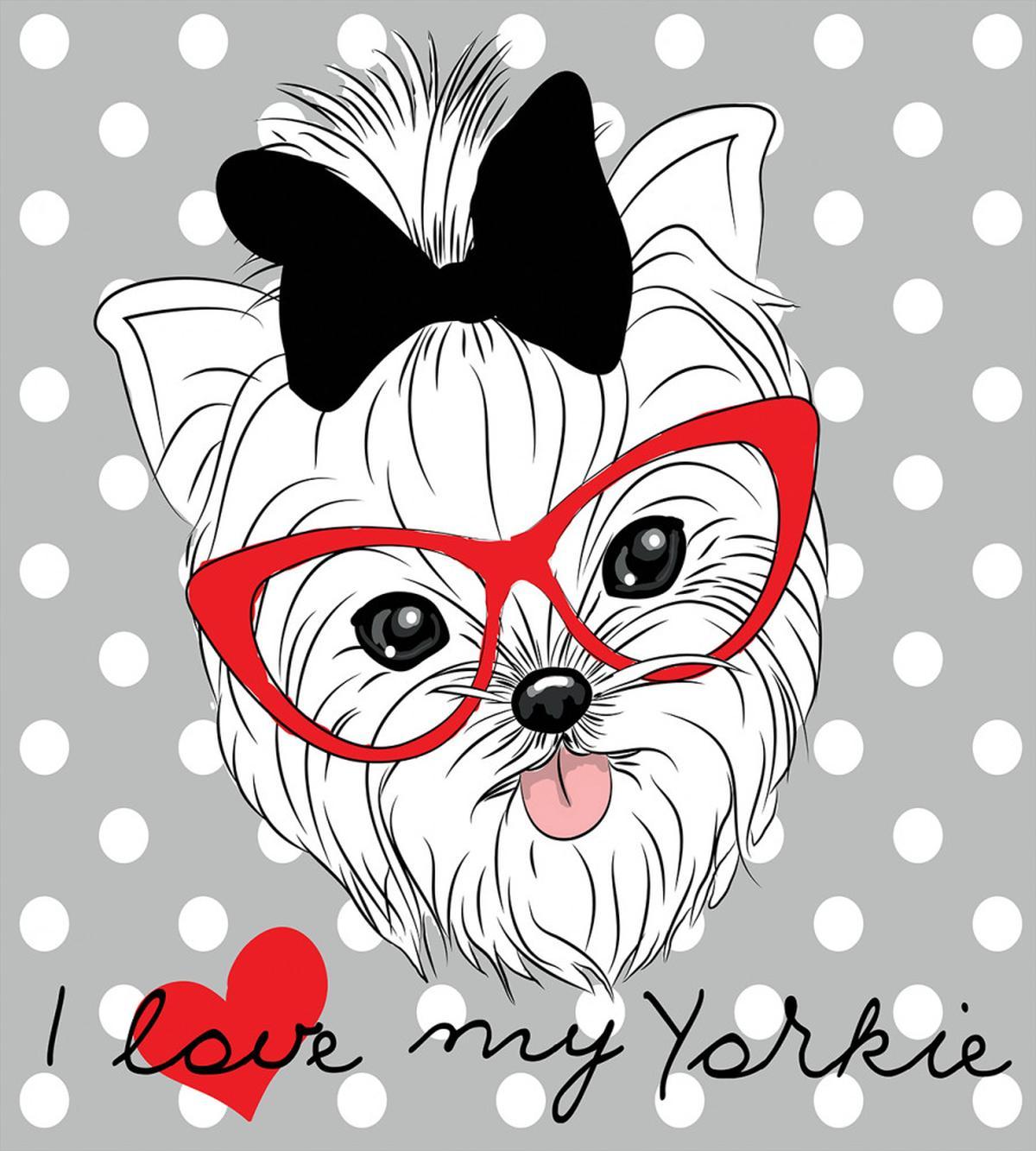 Nerd Glasses Love Heart — Pattern
