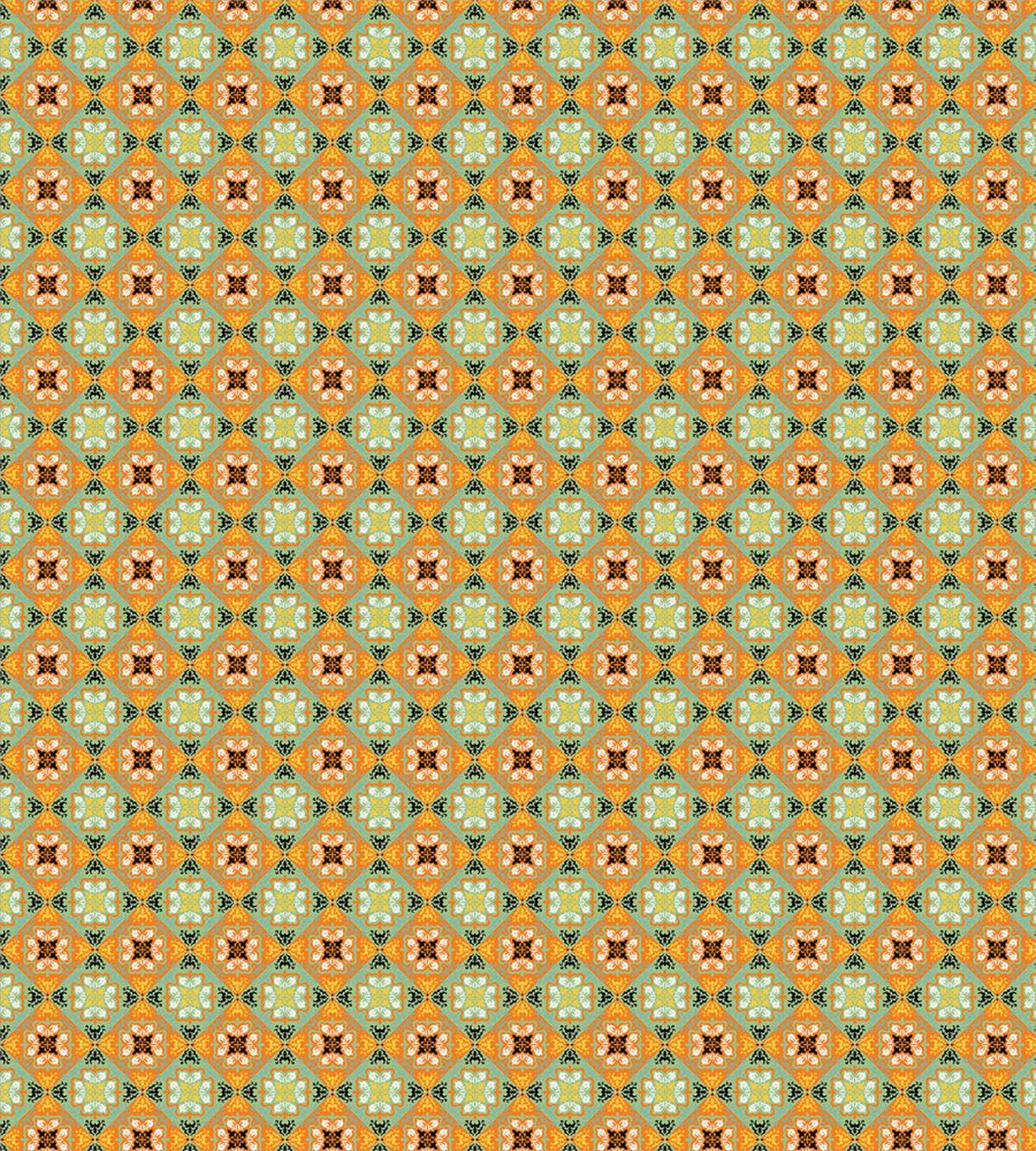 Vibrant Tones Talavera Art — Pattern