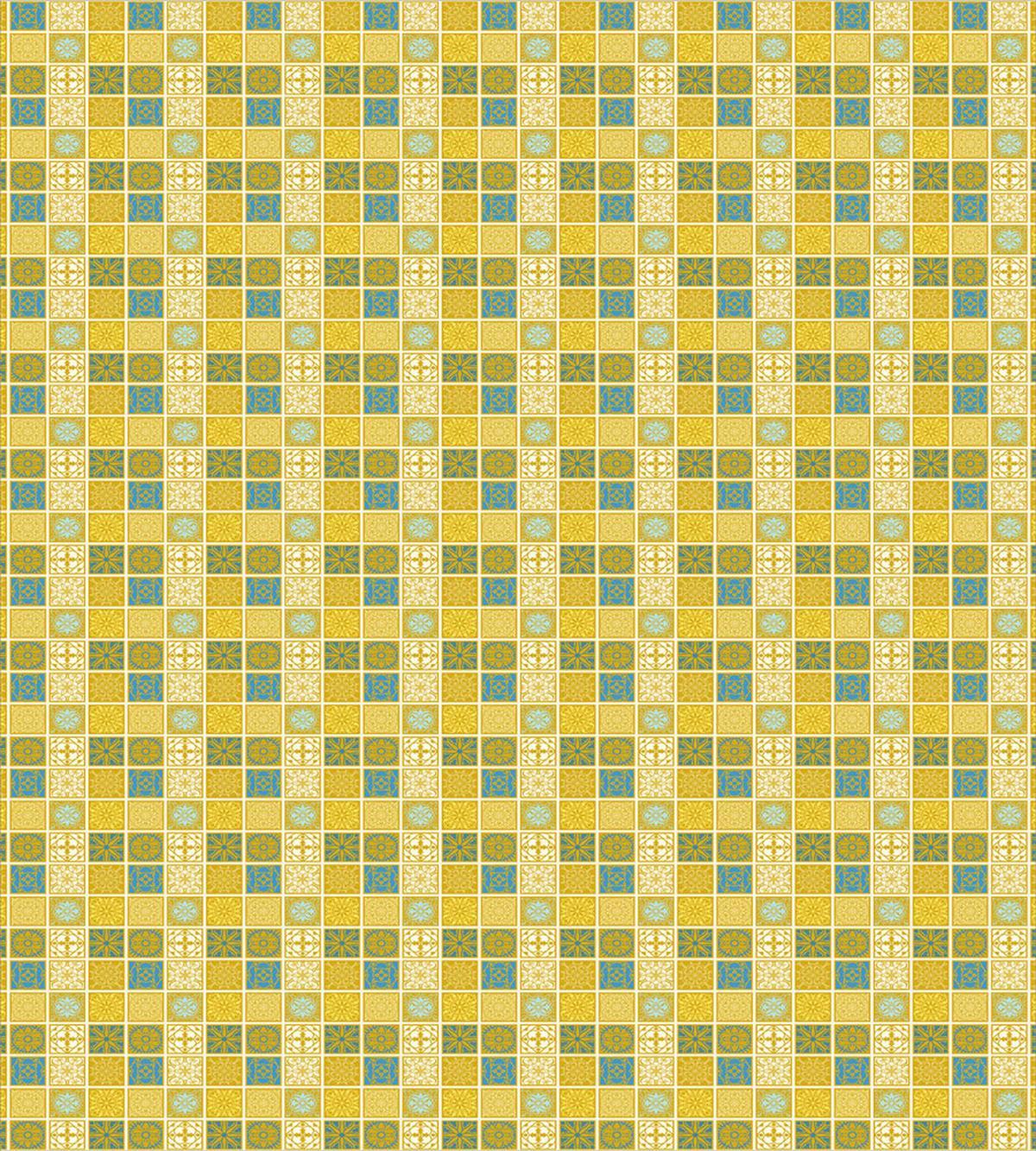 Folkloric Ornate Squares — Pattern