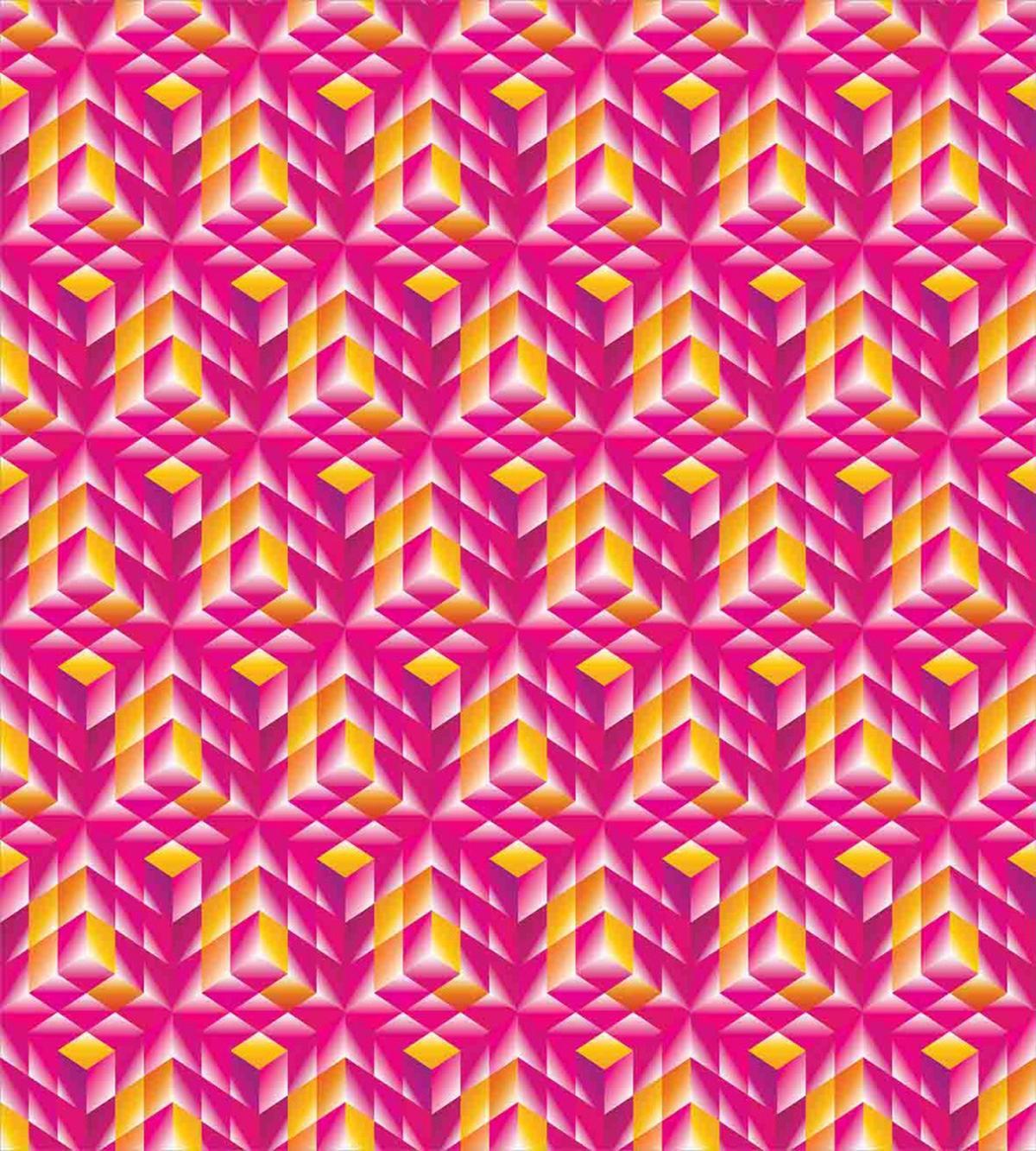 Vibrant Shapes Geometry — Pattern