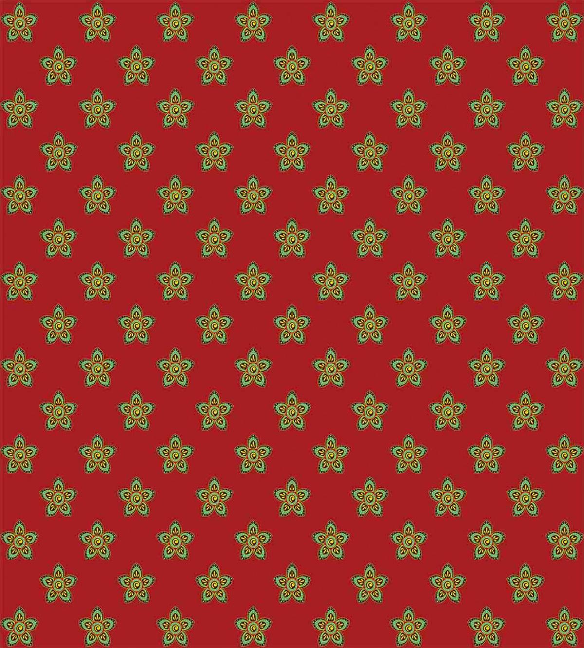 Flowers with Rounds — Pattern