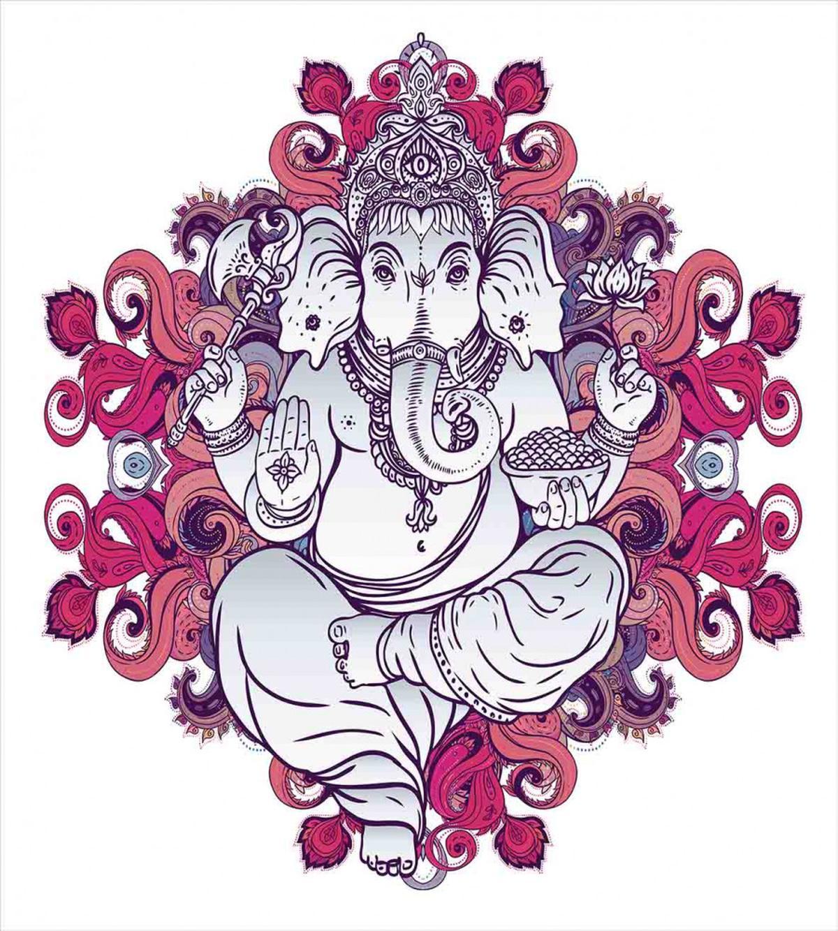 Elephant Eastern Style — Pattern