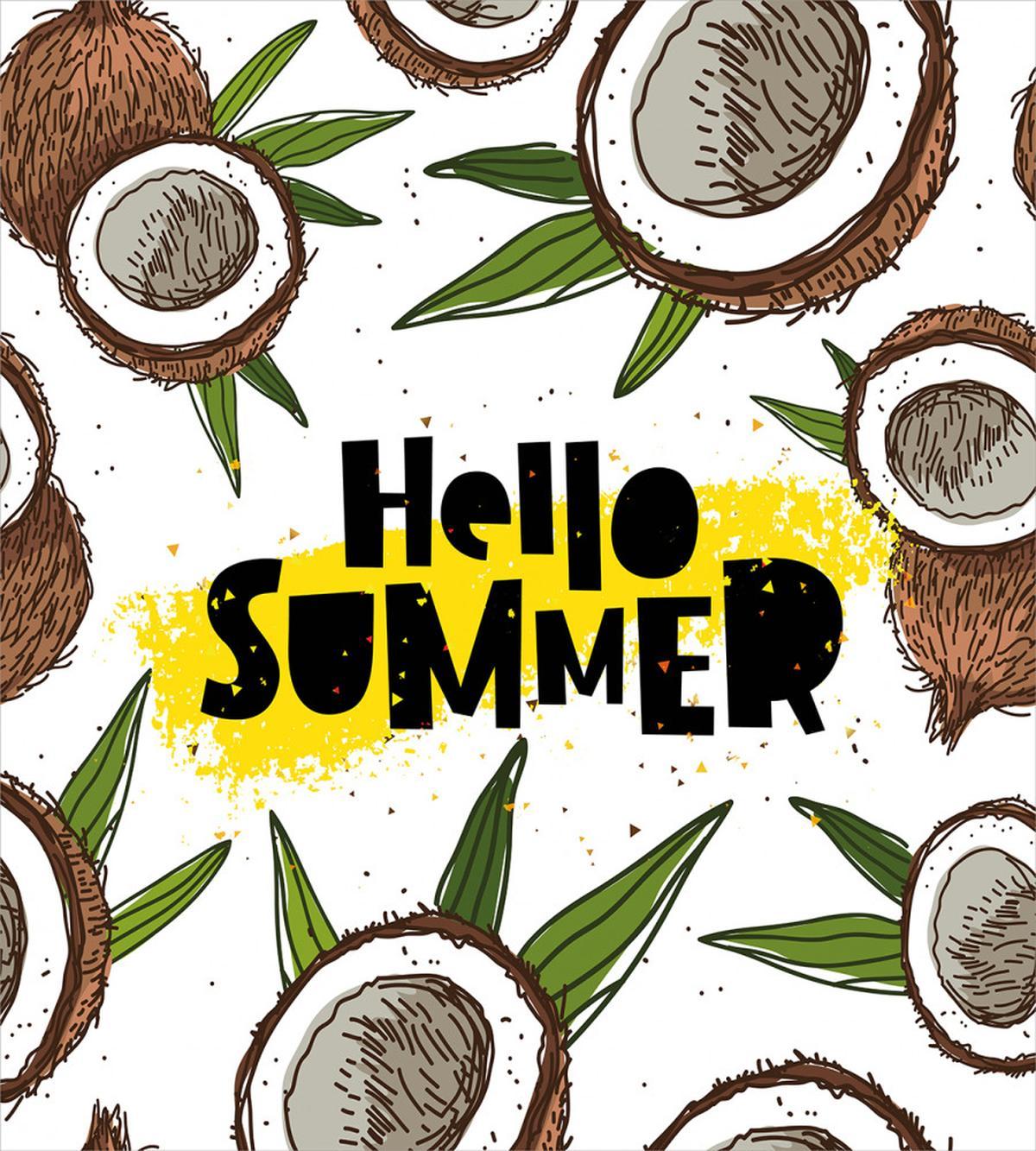 Coconut Halves — Pattern