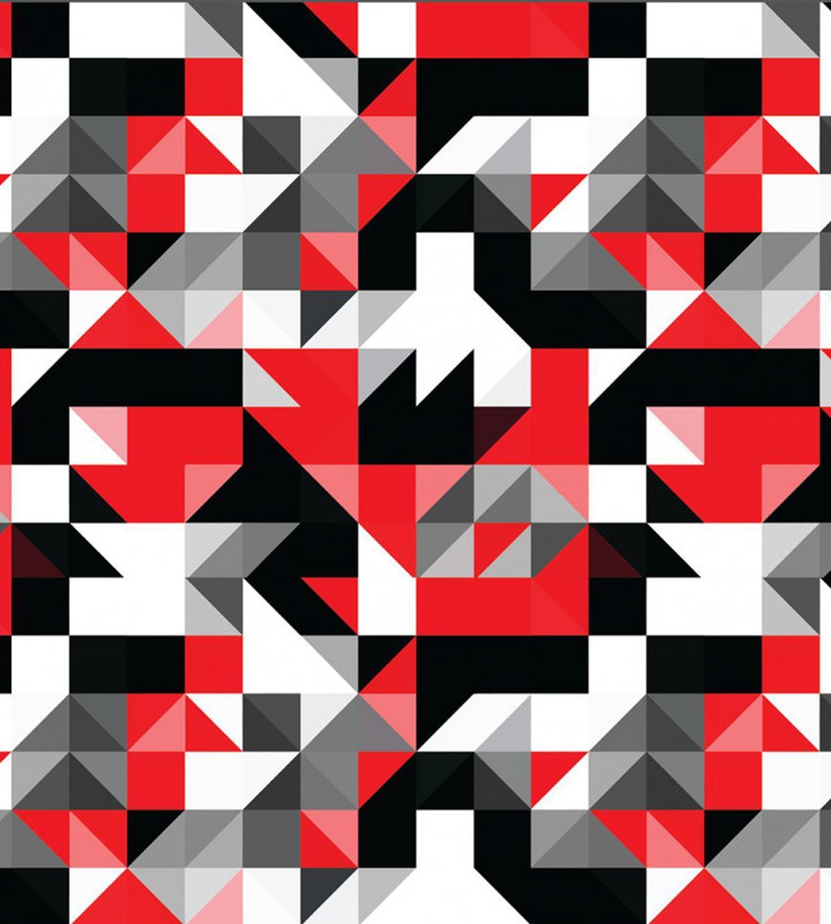 Half Triangles Square — Pattern