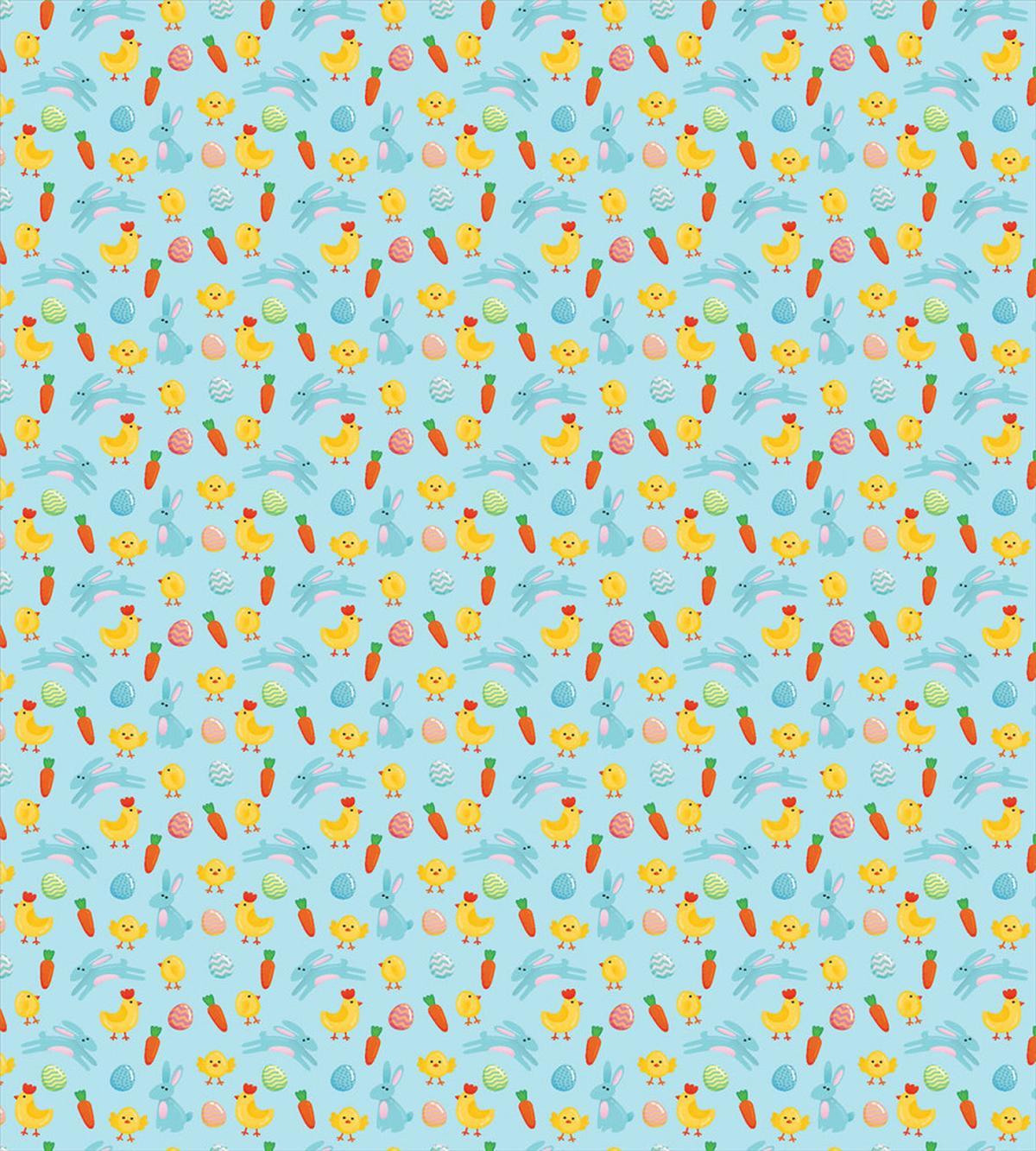 Eggs Chicks Chickens Rabbits — Pattern