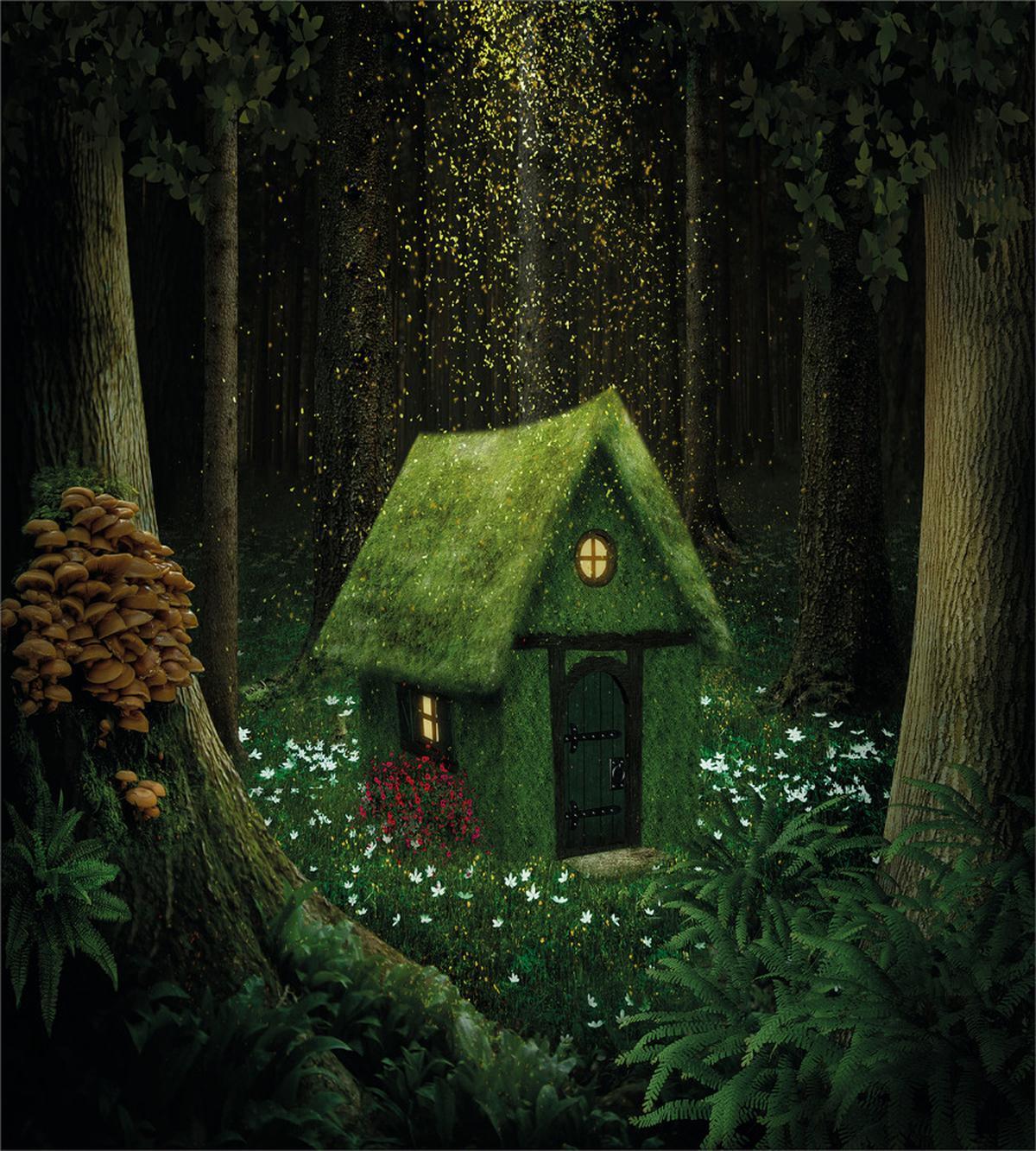 Surreal Forest House — Pattern