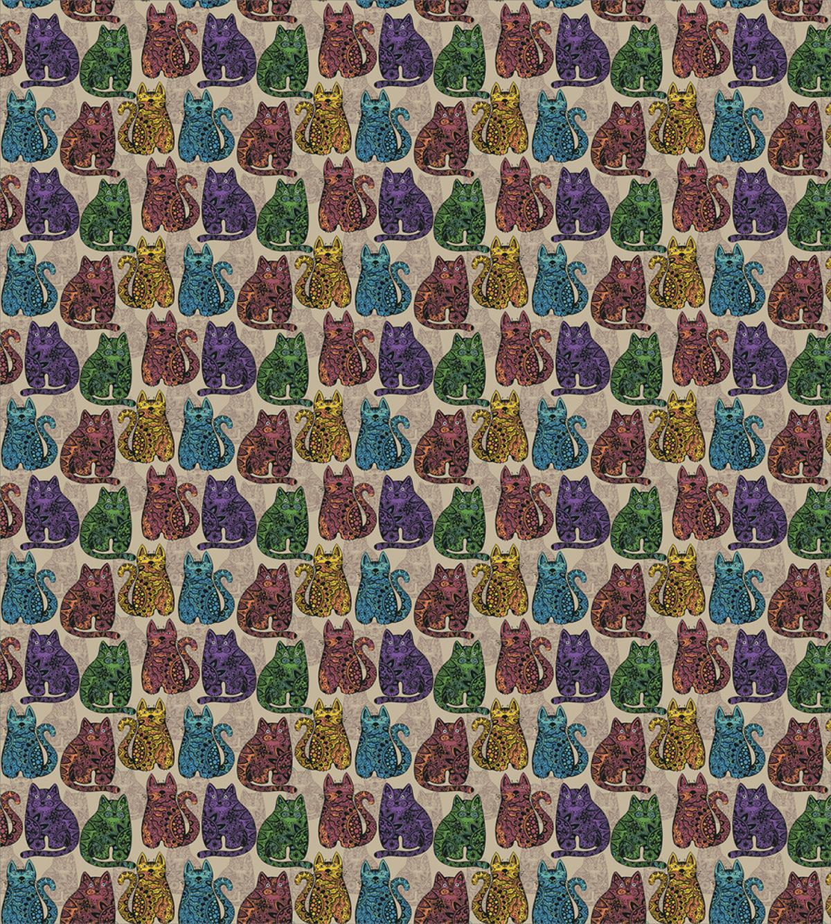 Colorful Cats — Pattern