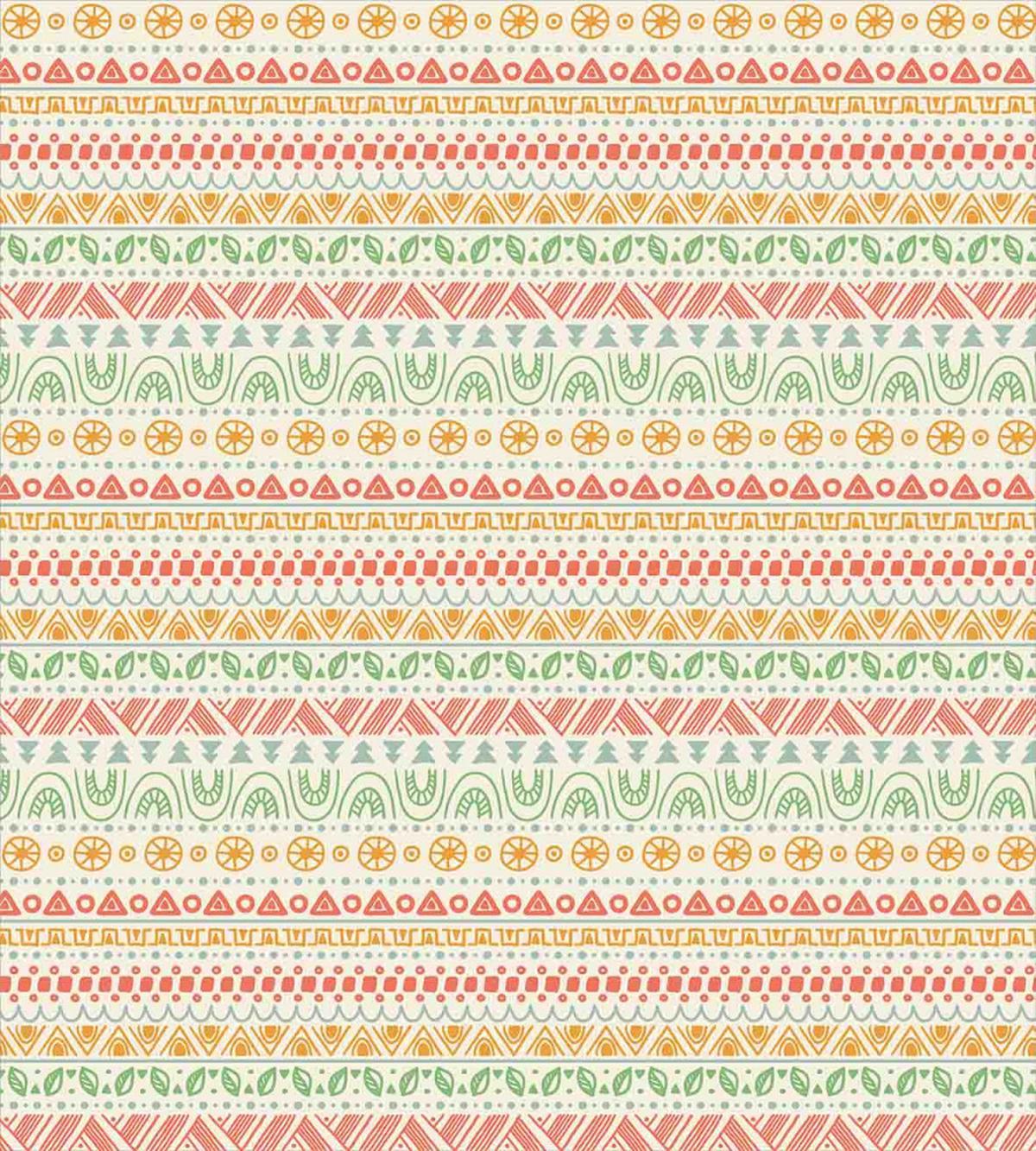 Geometric Aztec Shapes — Pattern