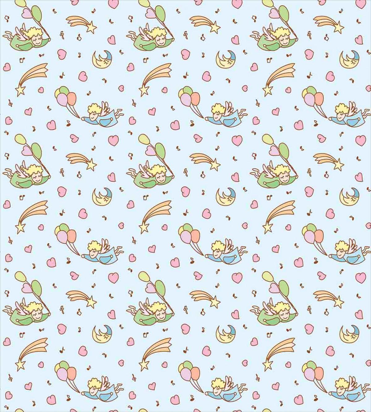 Girl Shooting Stars Music — Pattern