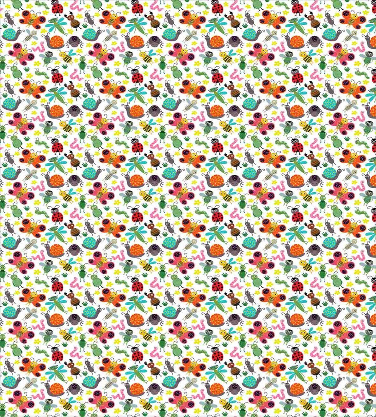 Colorful Summer Insects — Pattern