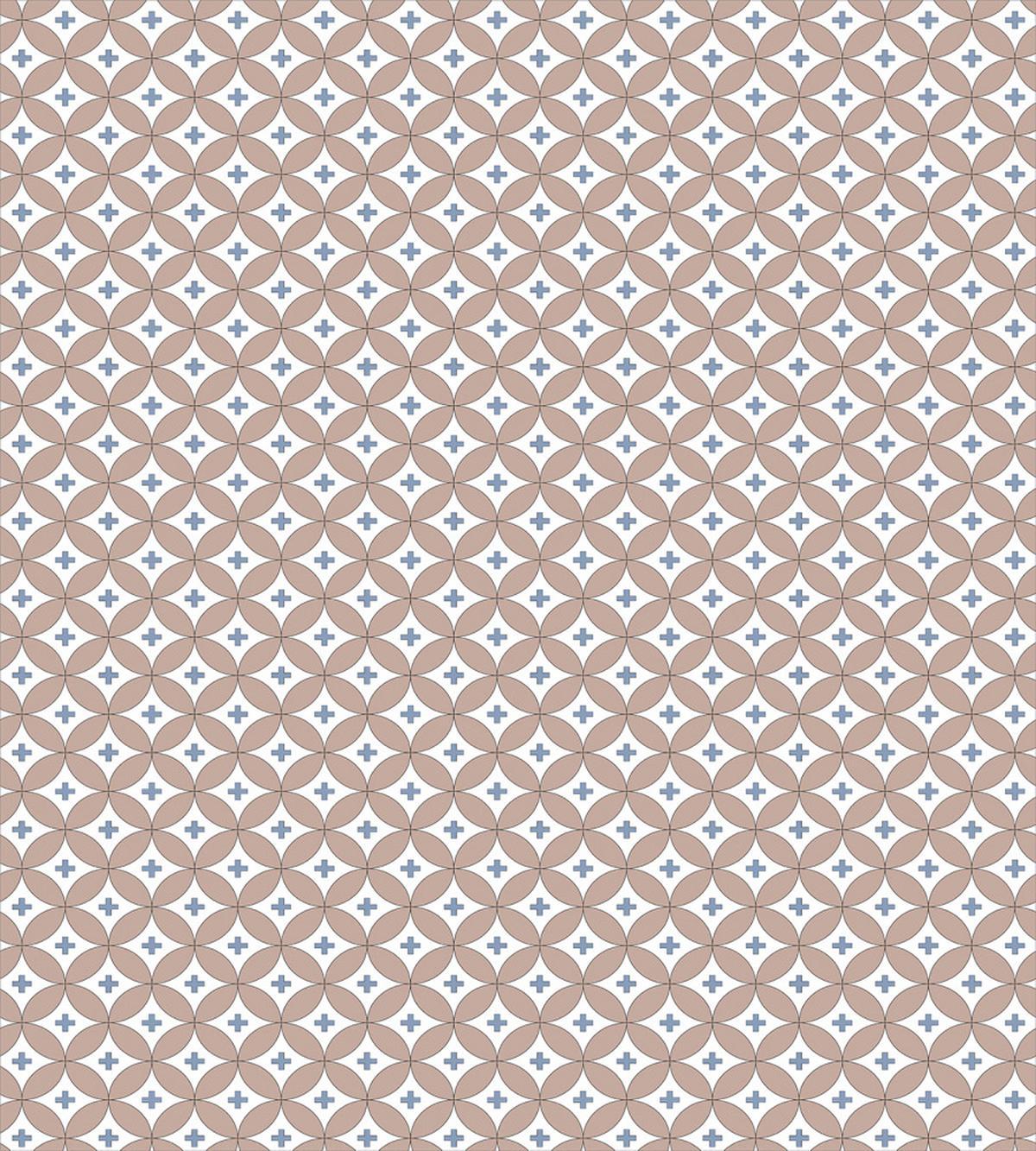 Circles Plus Signs — Pattern