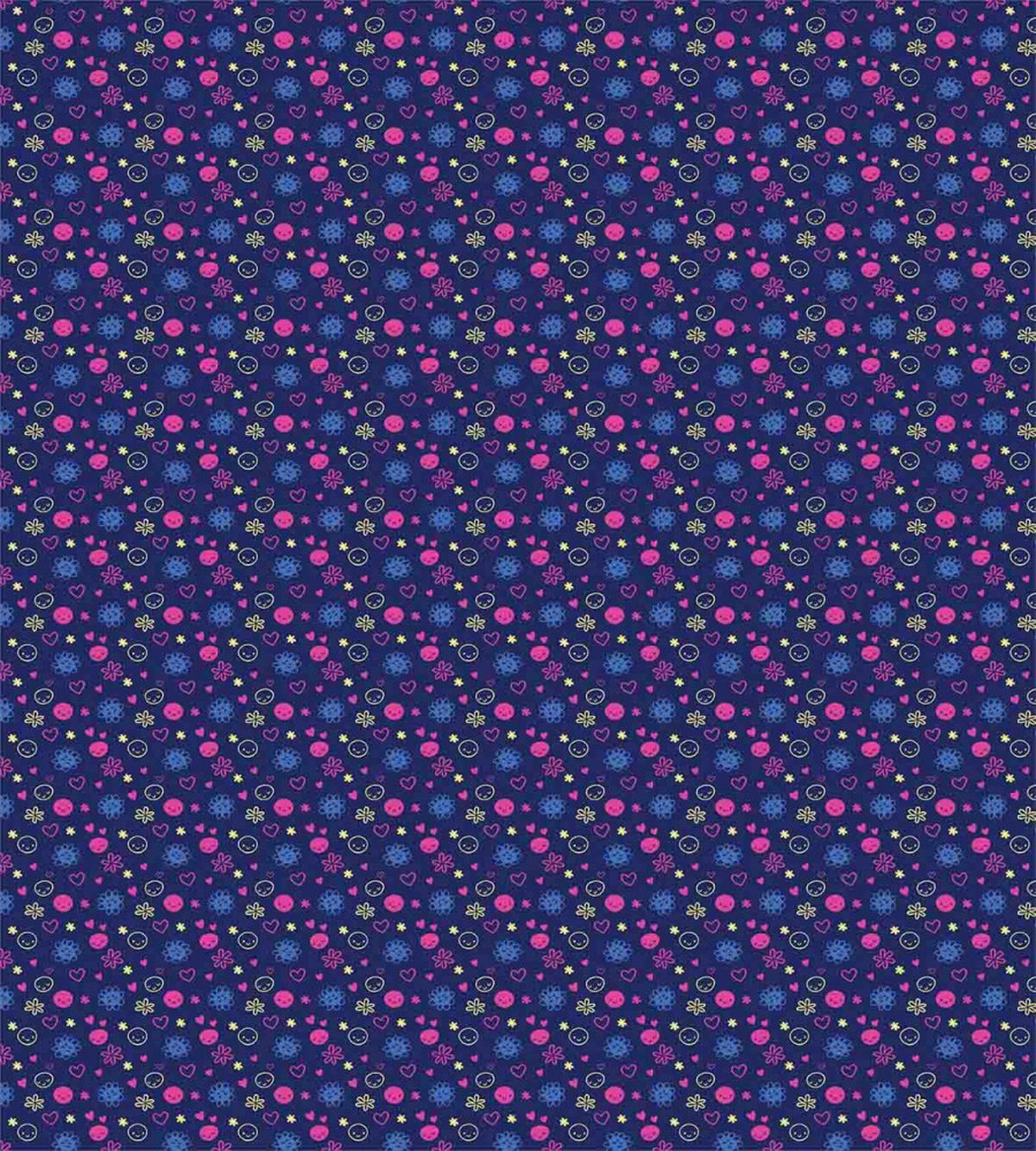 Smileys Flowers Hearts — Pattern