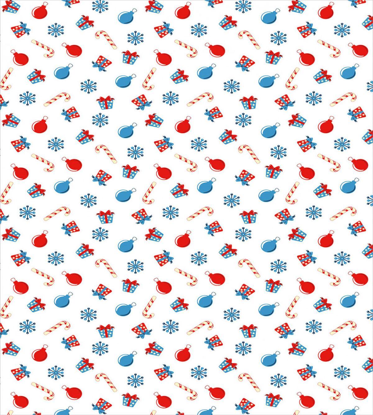 Xmas Cones Ornaments — Pattern