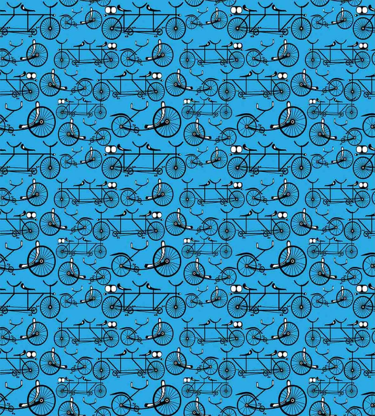 Antique Cartoon Bikes — Pattern