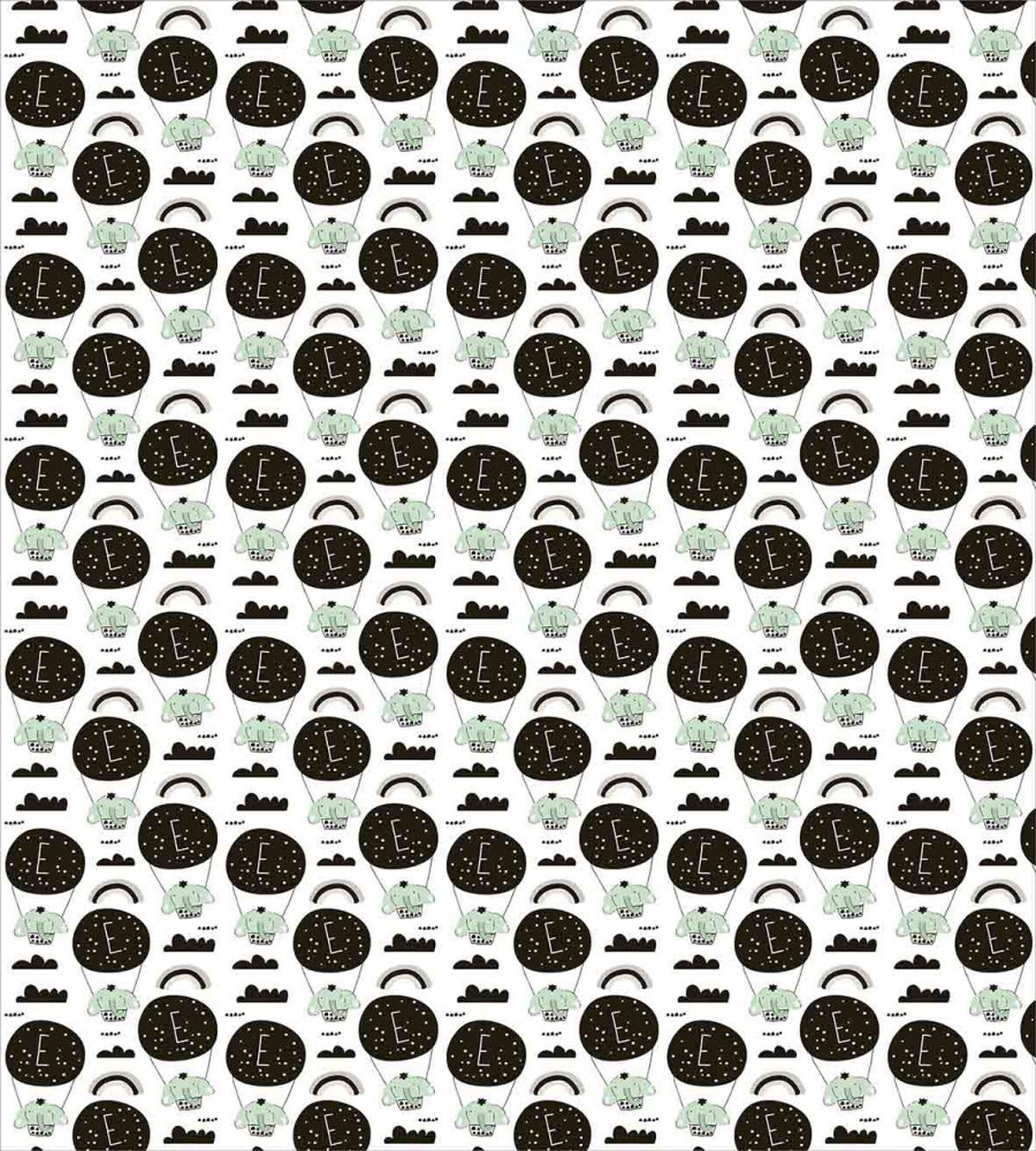 Elephants in Balloons — Pattern