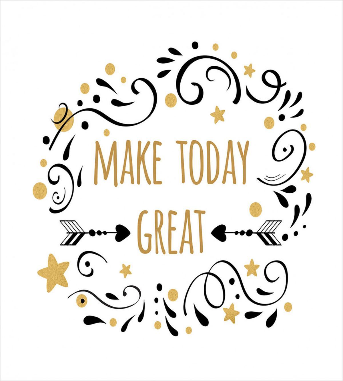 Make Today Text Stars — Pattern