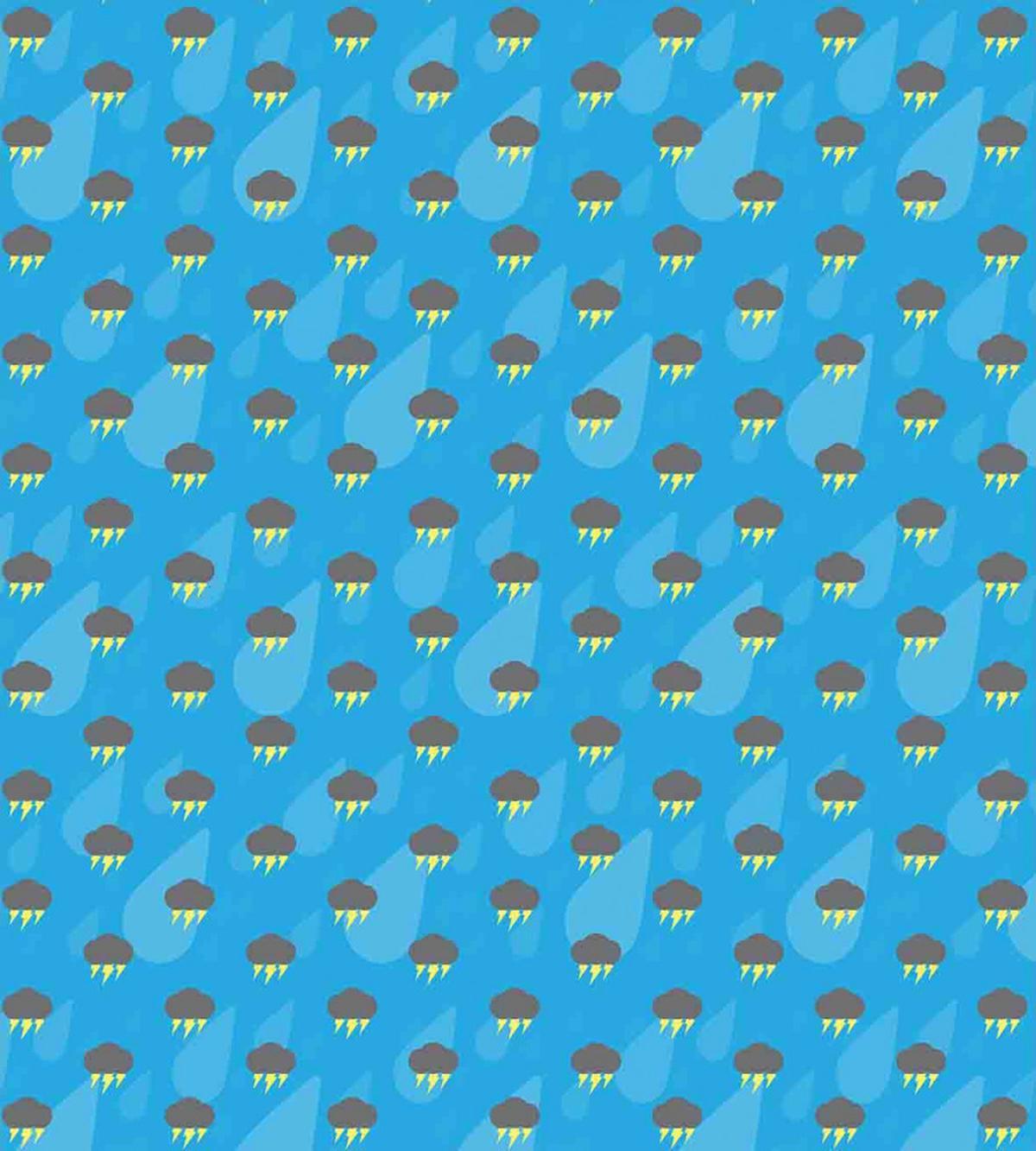 Dark Clouds Thunderbolt — Pattern
