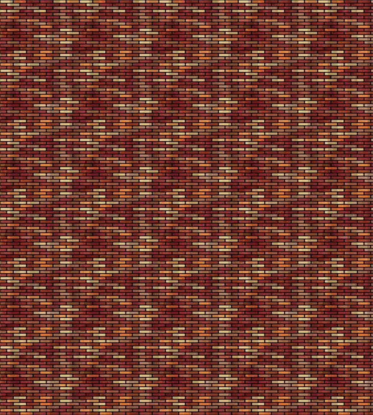 Brick Wall Earthy Colors — Pattern