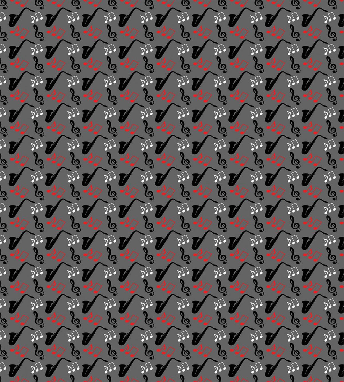 Notes Clef Saxophone — Pattern
