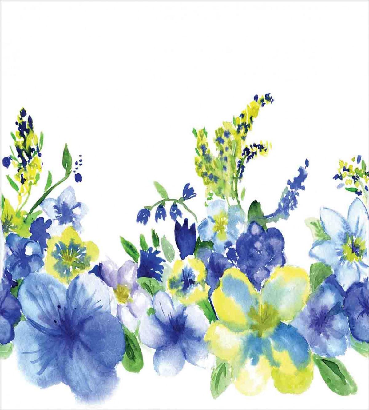 Watercolor Flower — Pattern