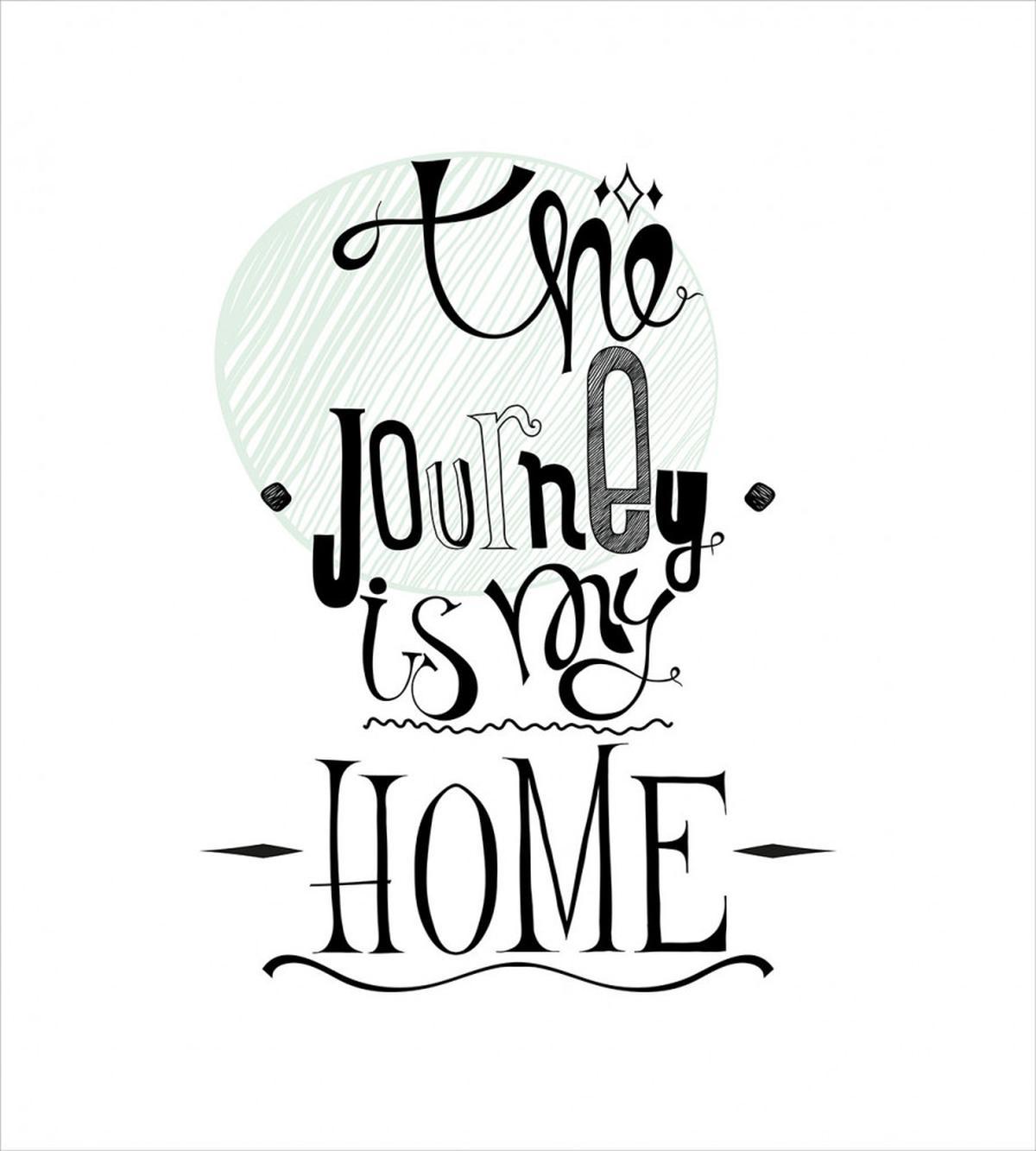 Grunge Journey is My Home — Pattern
