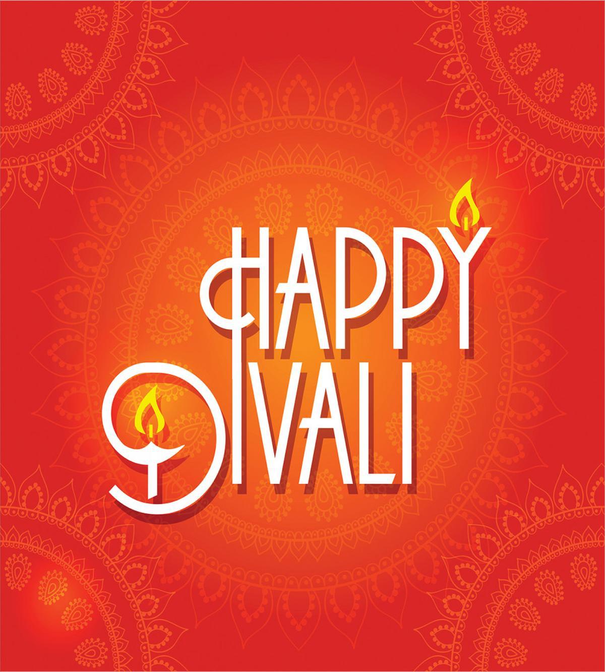 Happy Diwali Candles — Pattern