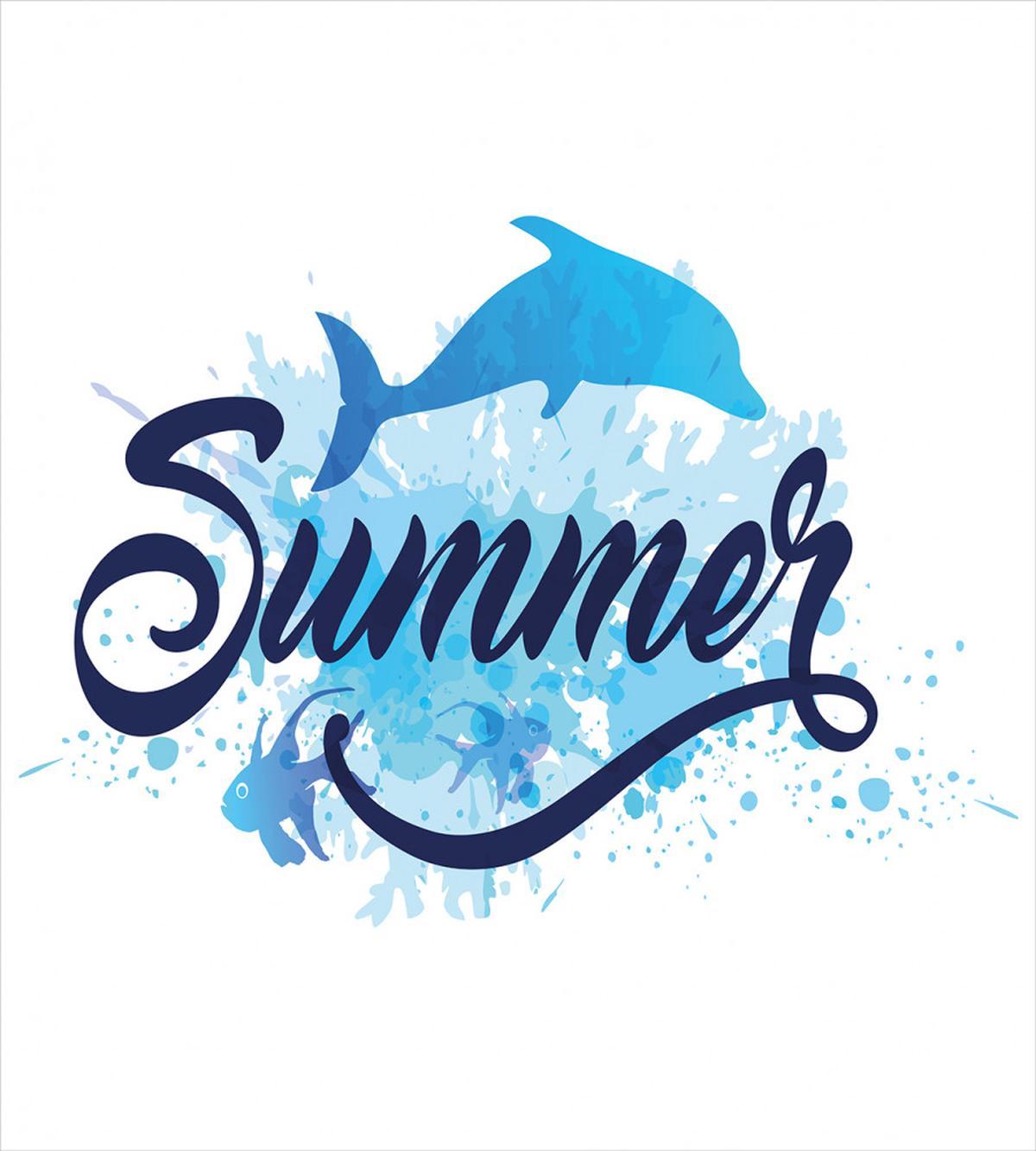 Vibrant Colored Fish — Pattern