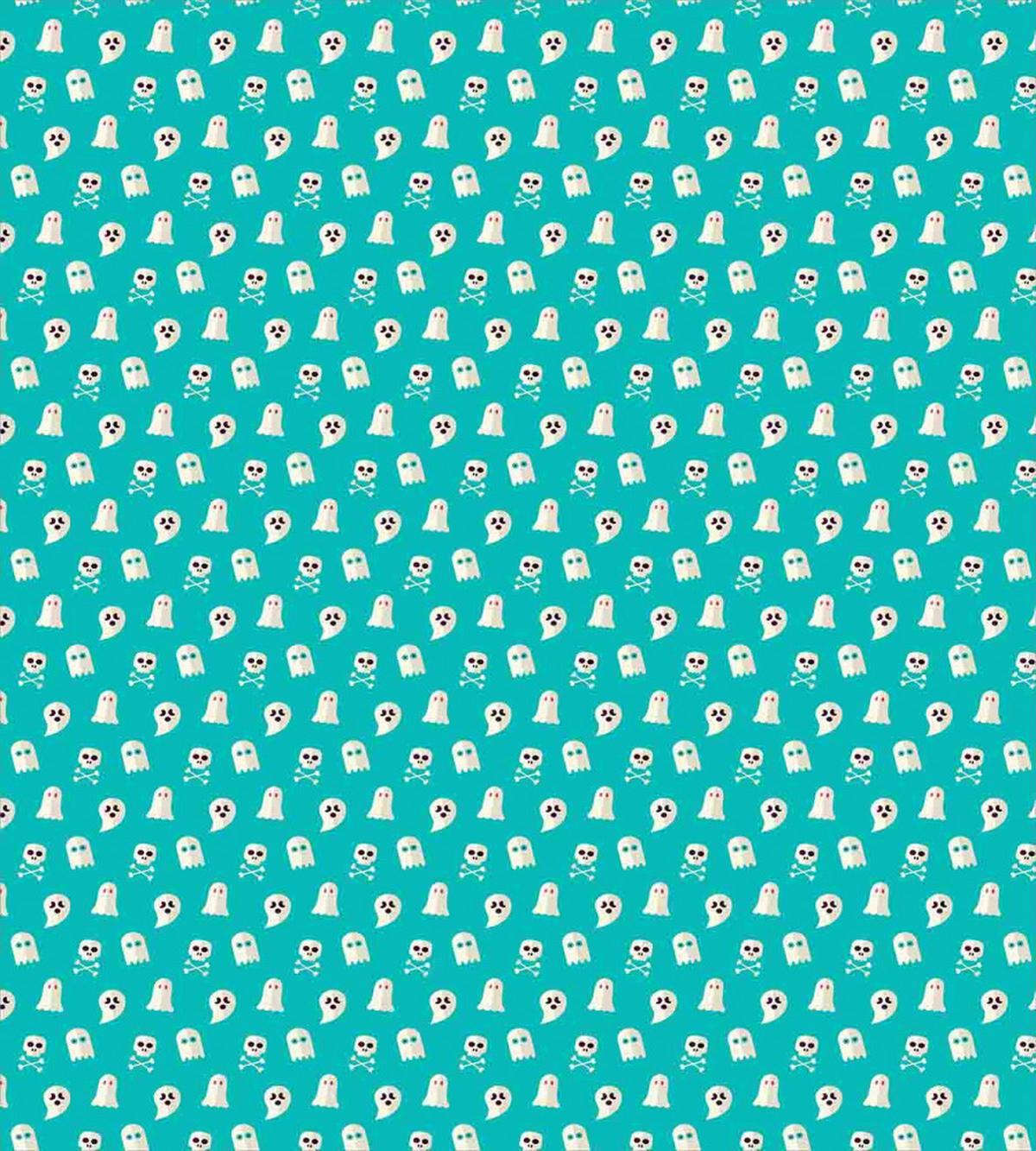Scary Spirits Skulls Bones — Pattern
