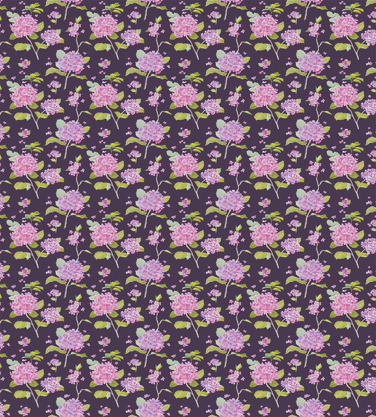Vintage Hydrangeas Buds — Pattern