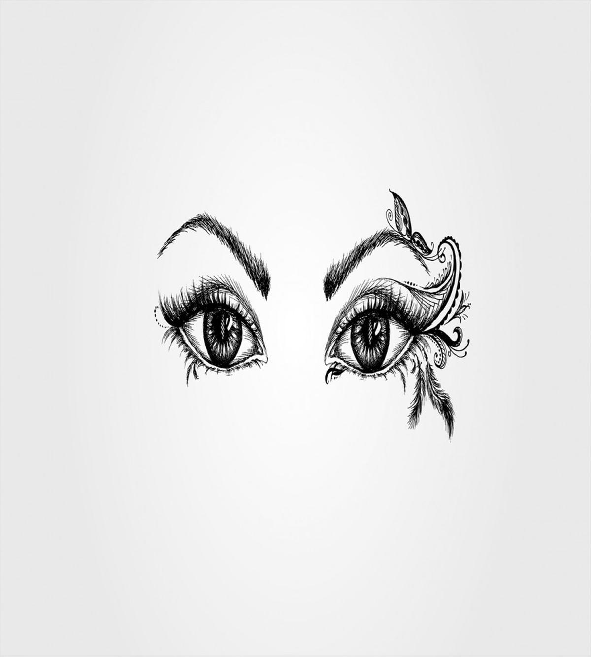 Feather Butterfly Woman — Pattern