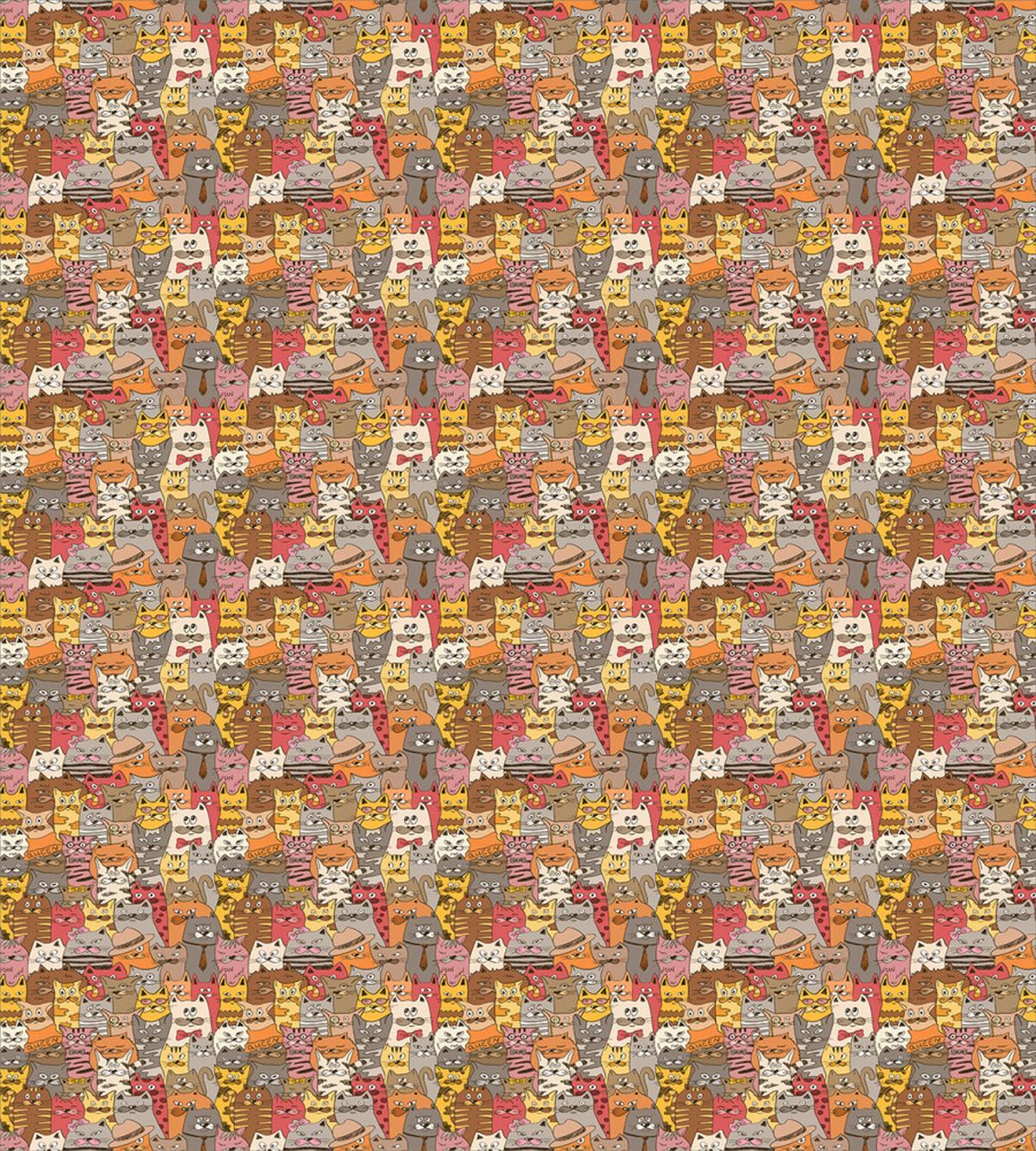 Psychedelic Comic Mascots — Pattern